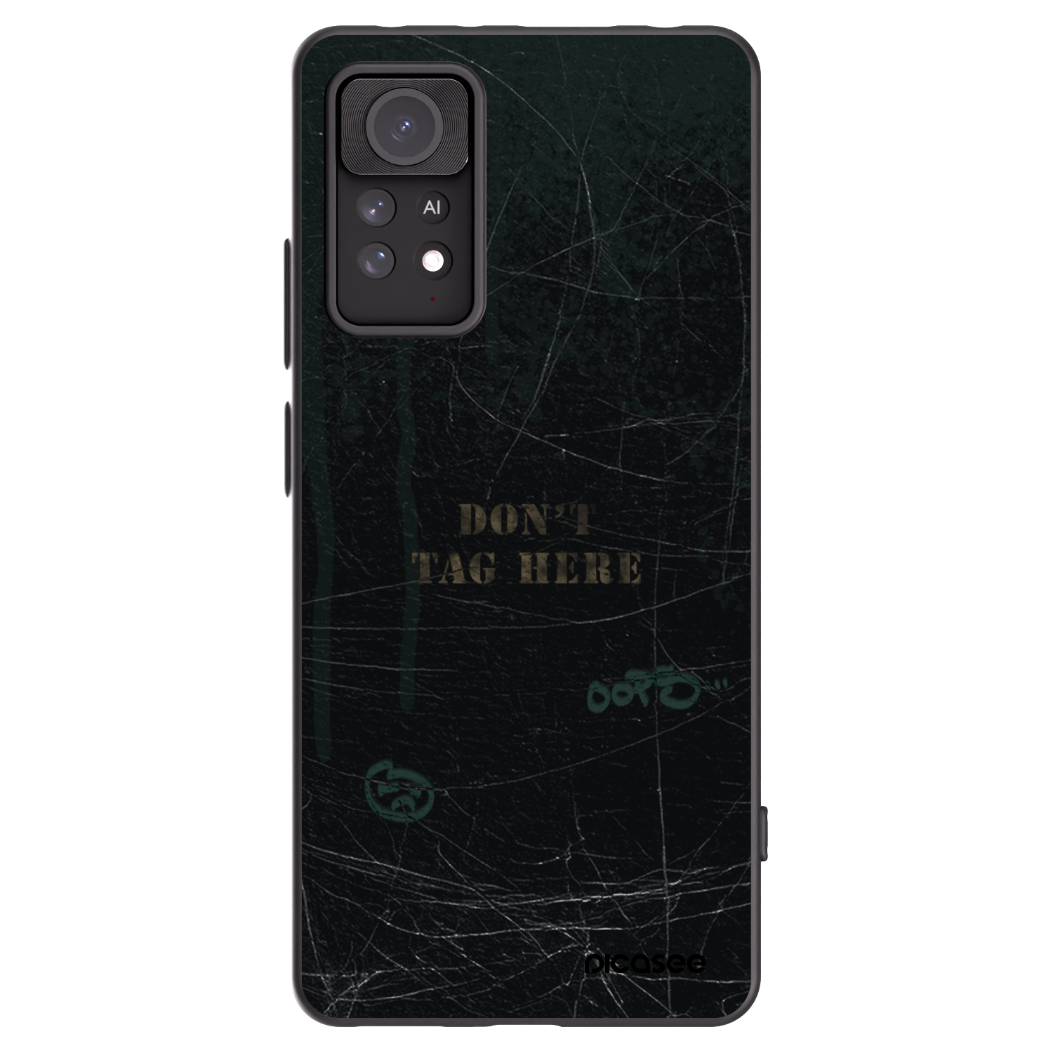Picasee silikonový černý obal pro Xiaomi Redmi Note 11 Pro 5G - DON´T TAG