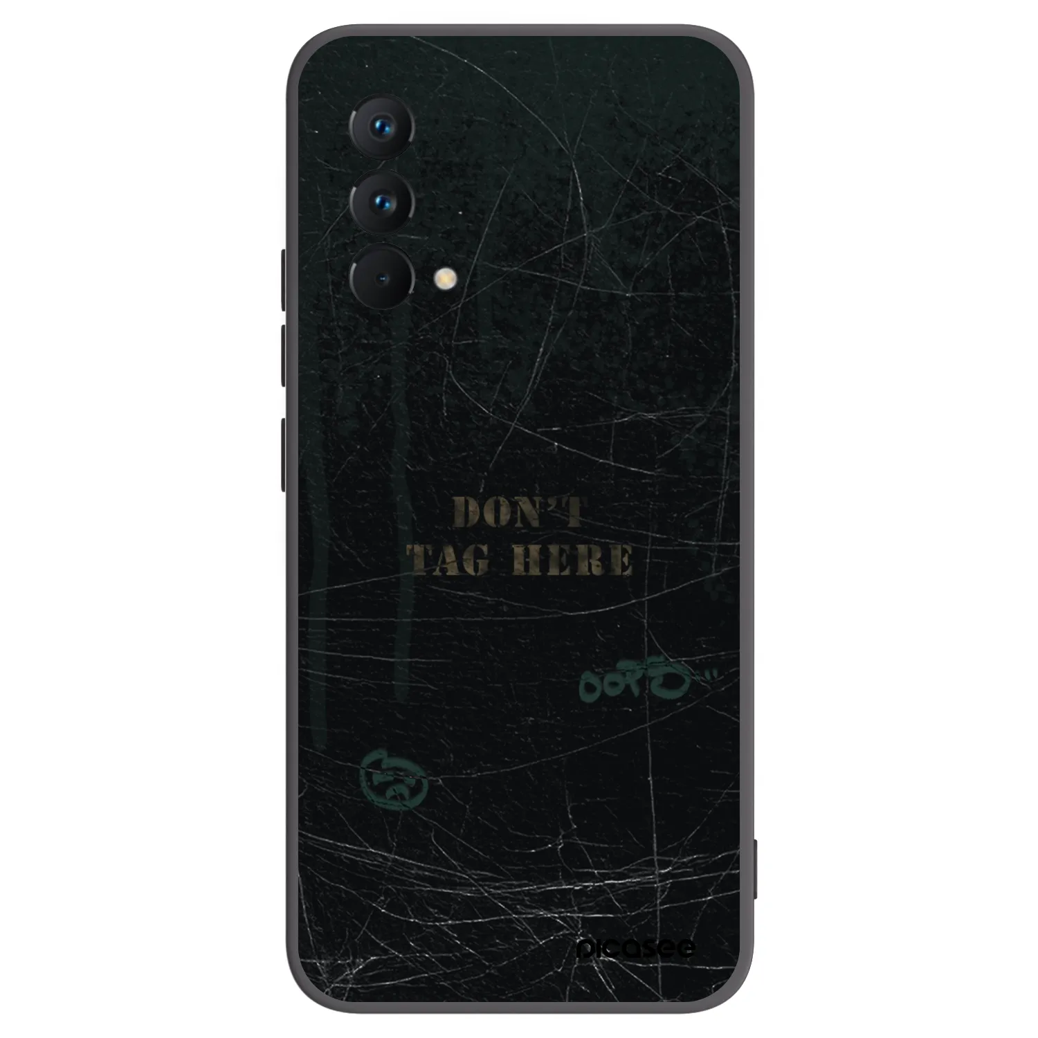 Picasee silikonový černý obal pro Realme GT Master Edition 5G - DON´T TAG