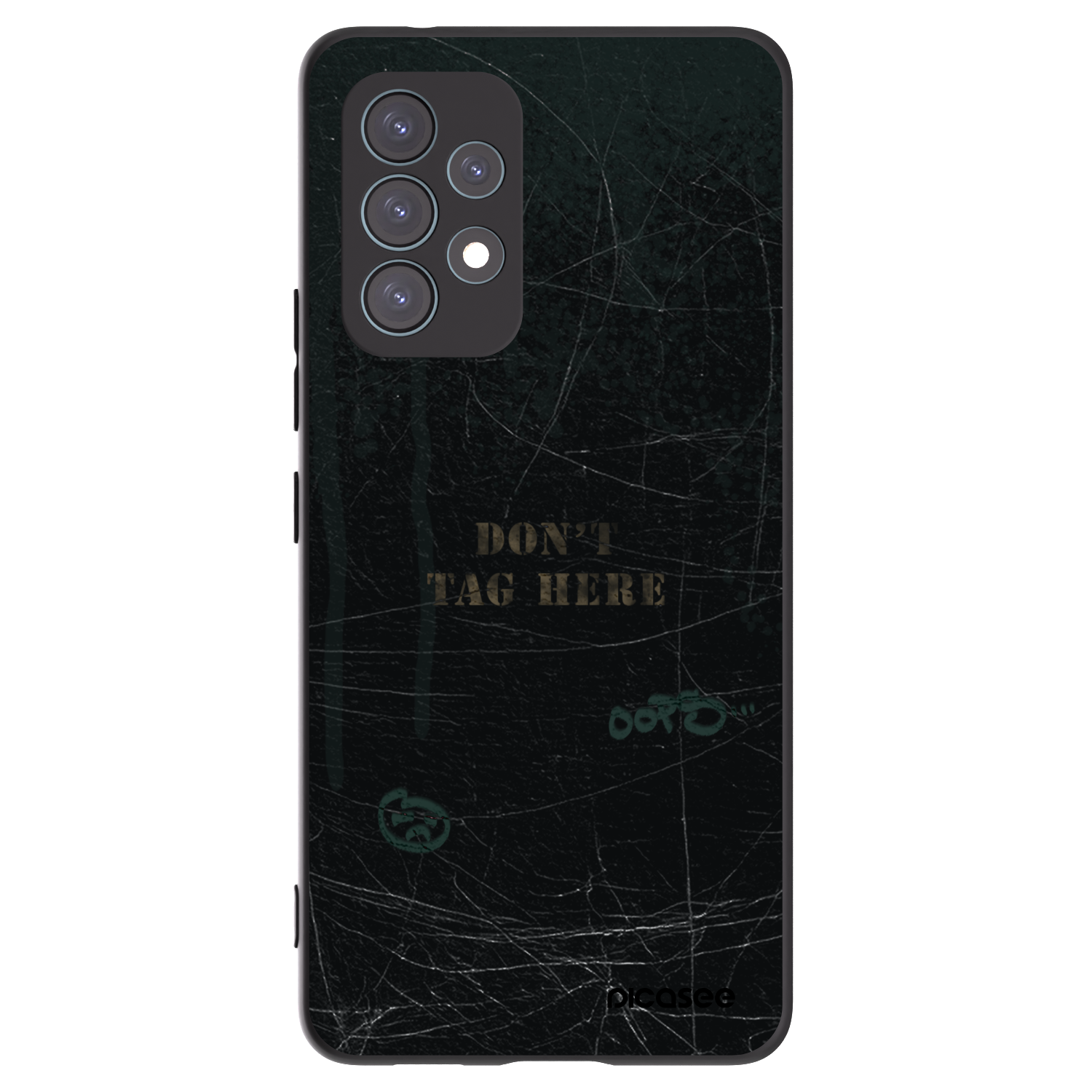 Picasee silikonový černý obal pro Samsung Galaxy A53 5G A536 - DON´T TAG