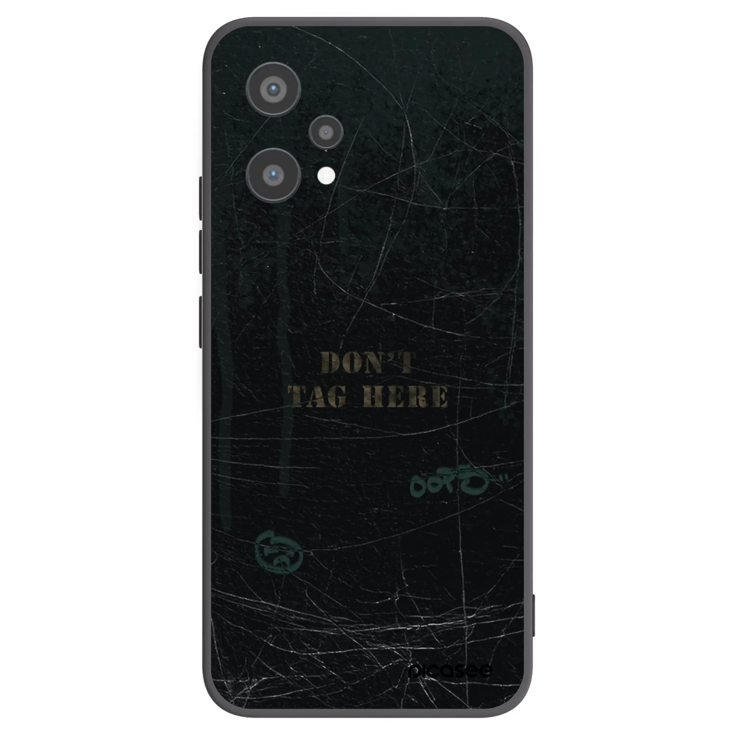 Picasee silikonový černý obal pro Realme 9 Pro 5G - DON´T TAG