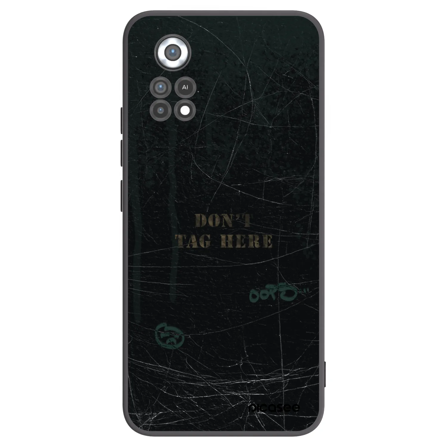Picasee silikonový černý obal pro Xiaomi Poco X4 Pro 5G - DON´T TAG