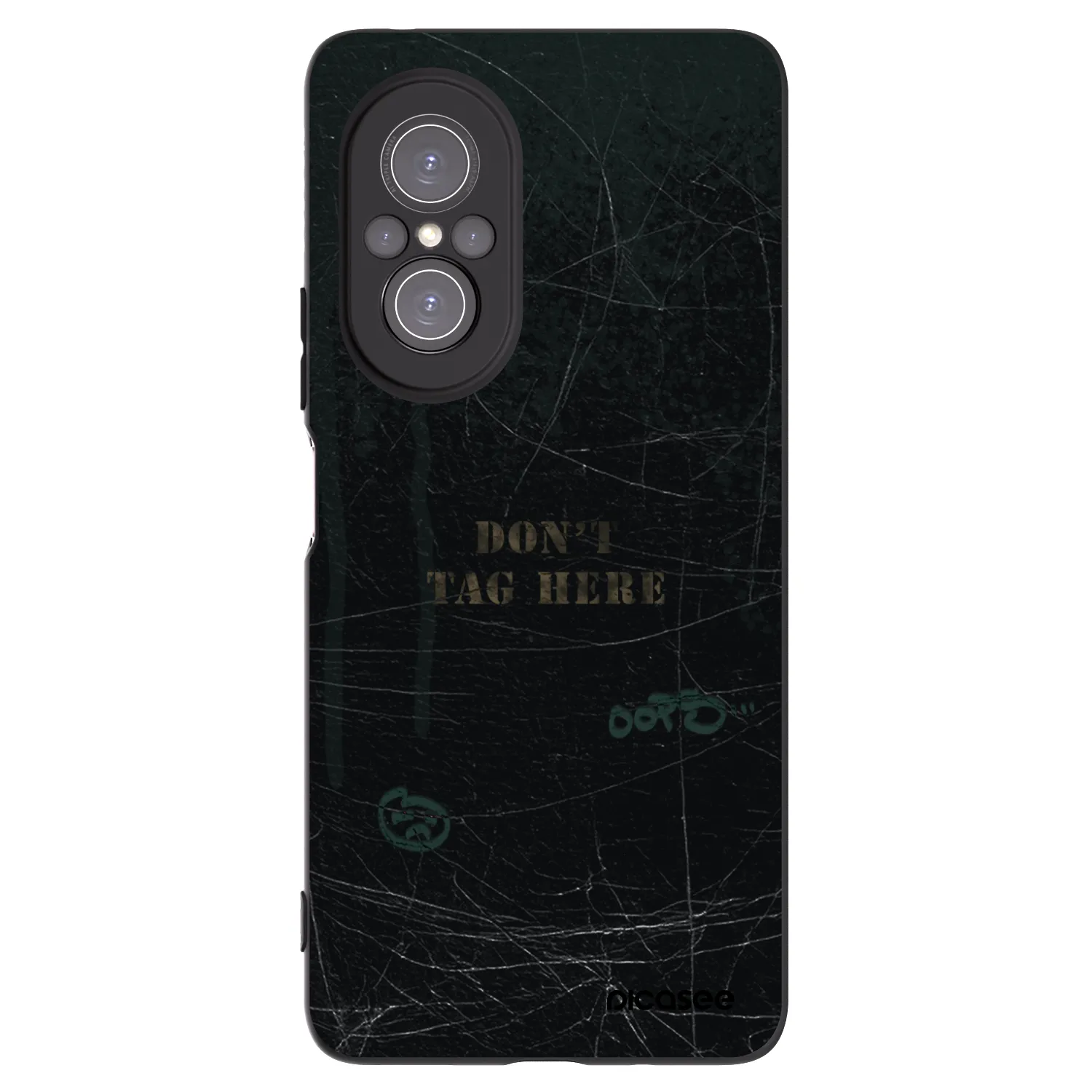 Picasee silikonový černý obal pro Huawei Nova 9 SE - DON´T TAG