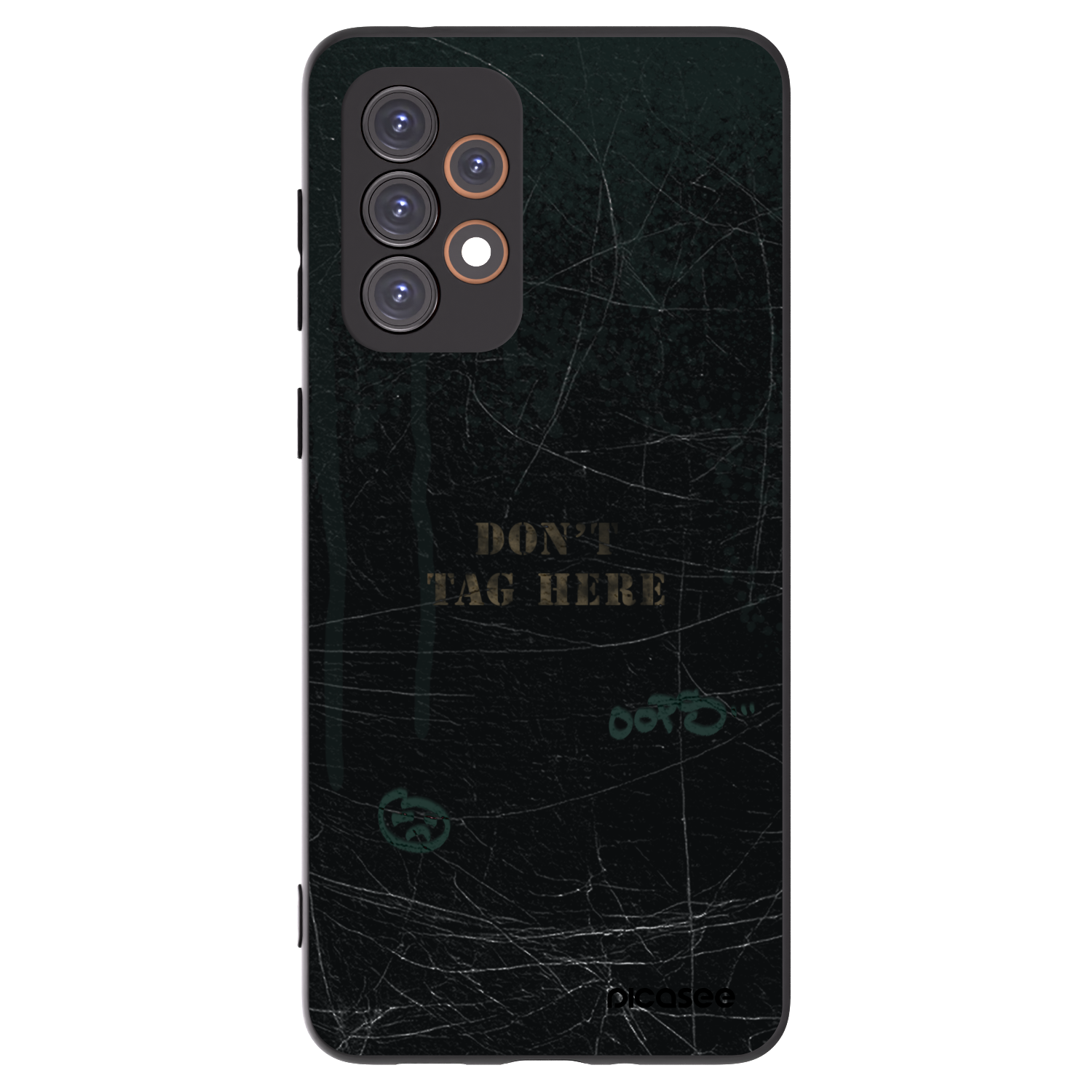 Picasee silikonový černý obal pro Samsung Galaxy A33 5G A336 - DON´T TAG