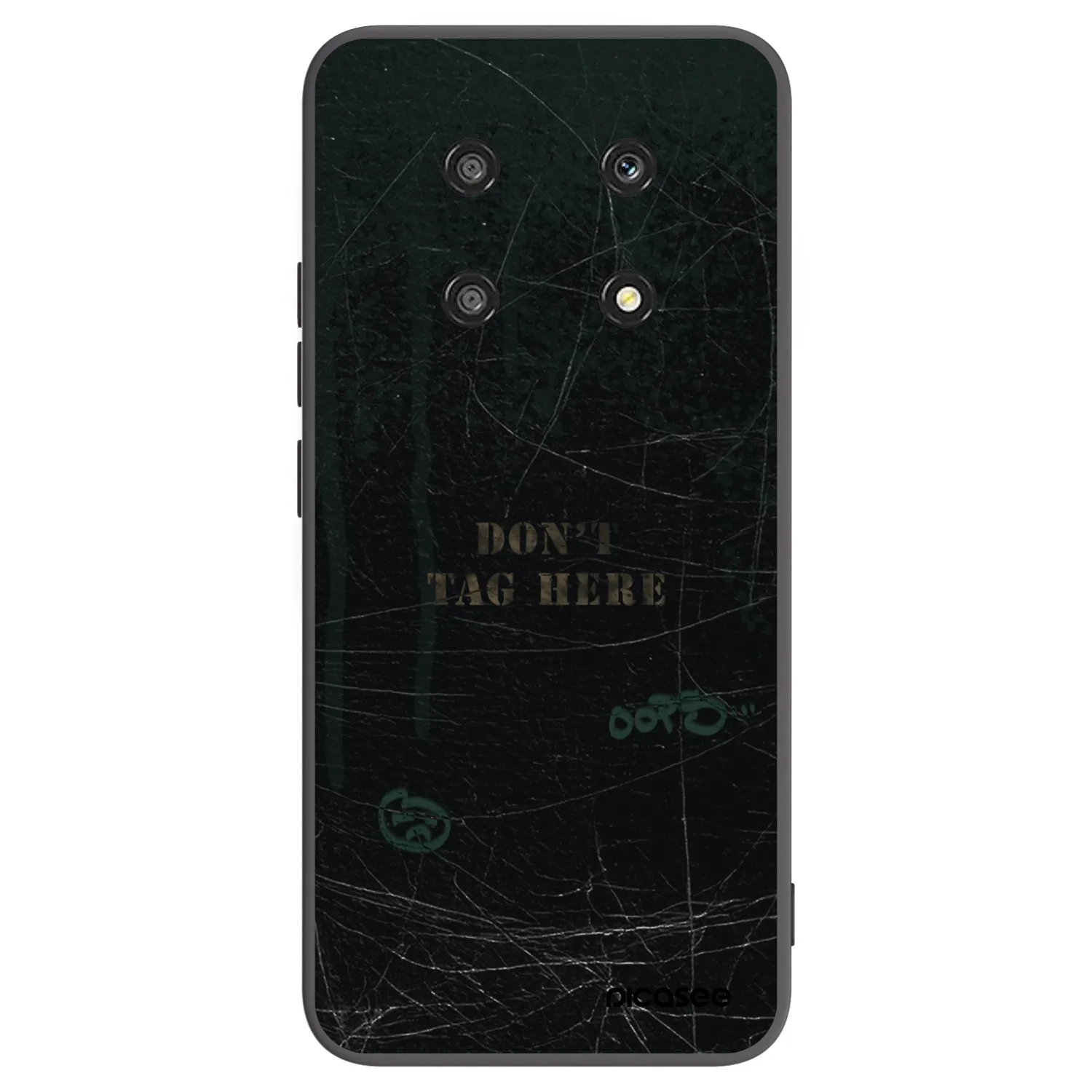 Picasee silikonový černý obal pro Honor Magic4 Lite 5G - DON´T TAG