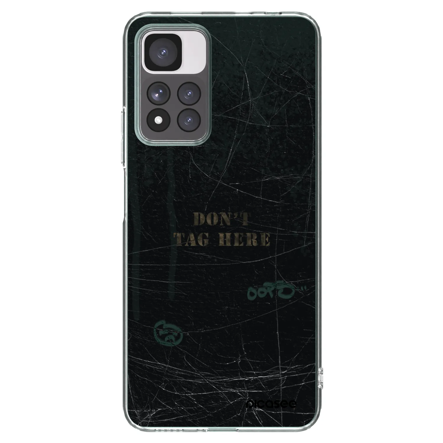 Picasee silikonový průhledný obal pro Xiaomi Redmi Note 11 Pro+ 5G - DON´T TAG