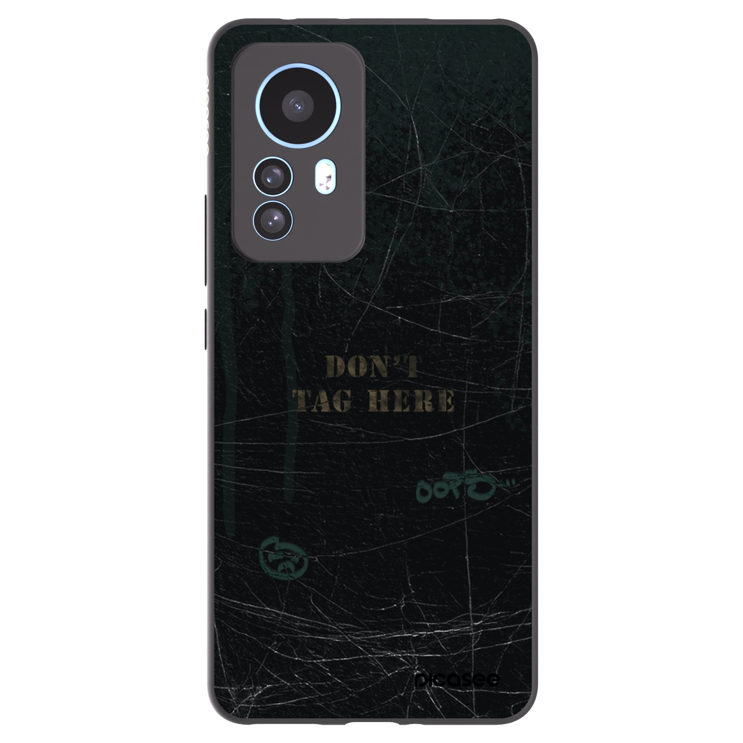 Picasee silikonový černý obal pro Xiaomi 12T Pro - DON´T TAG