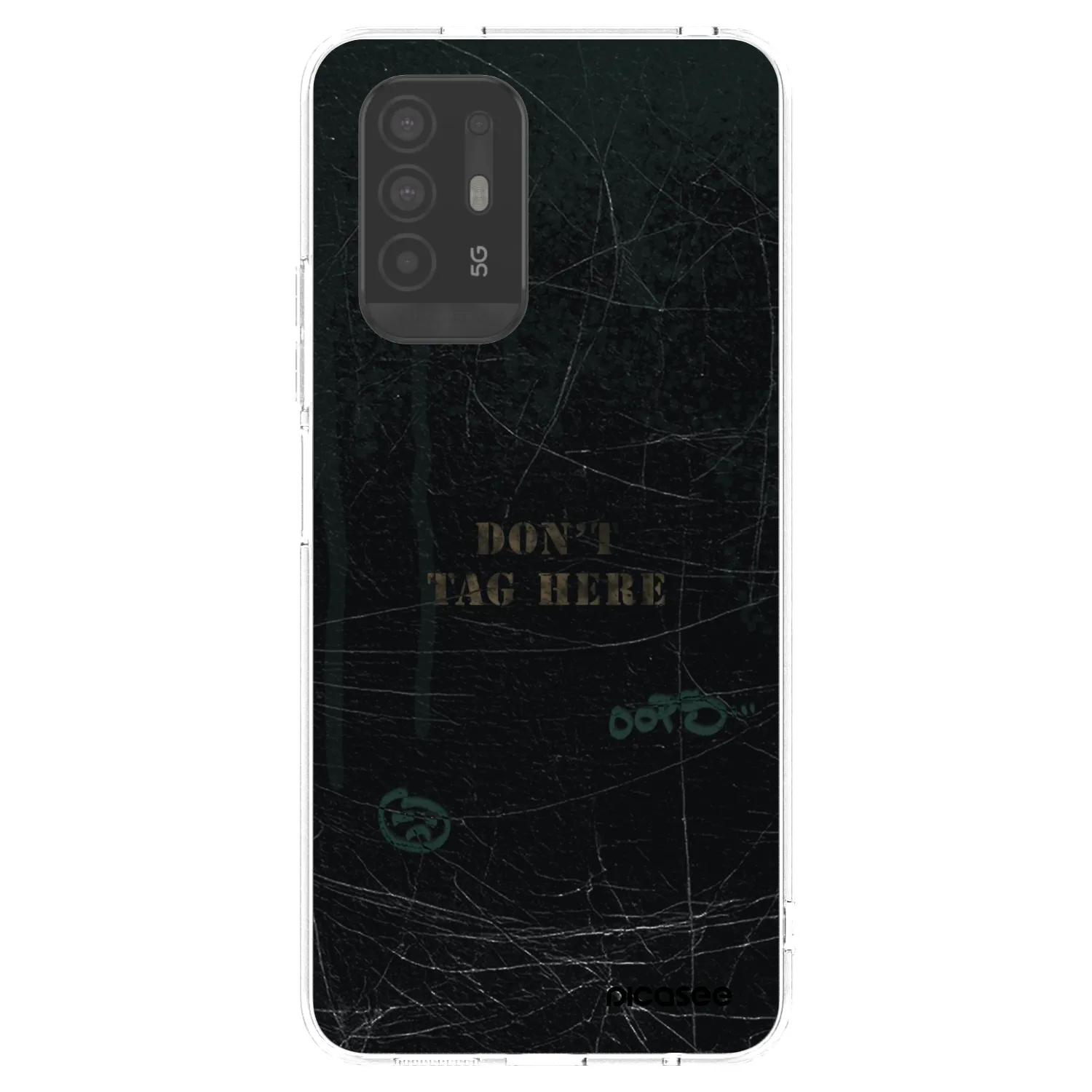 Picasee silikonový průhledný obal pro OPPO A94 5G - DON´T TAG