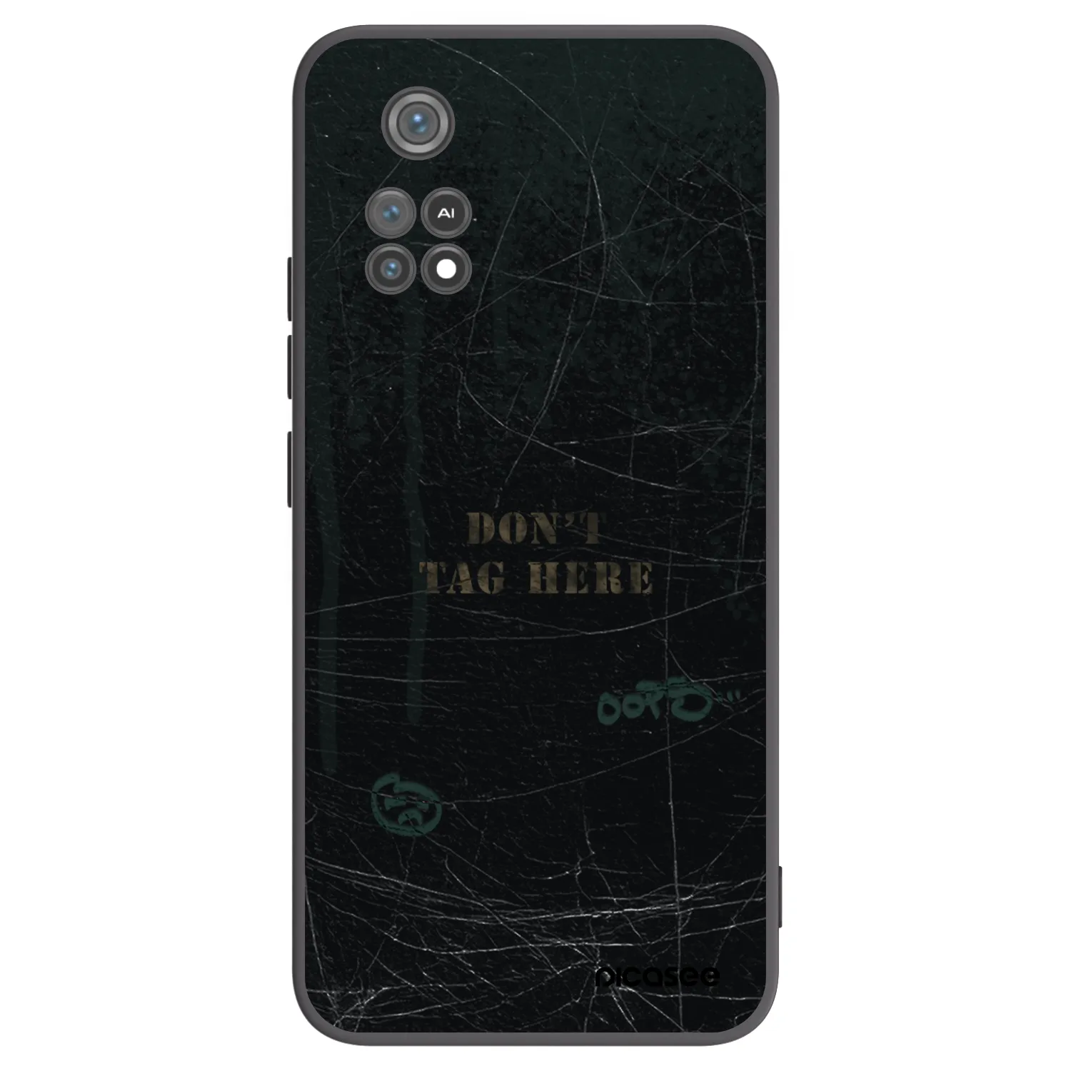 Picasee silikonový černý obal pro Xiaomi Poco M4 Pro - DON´T TAG