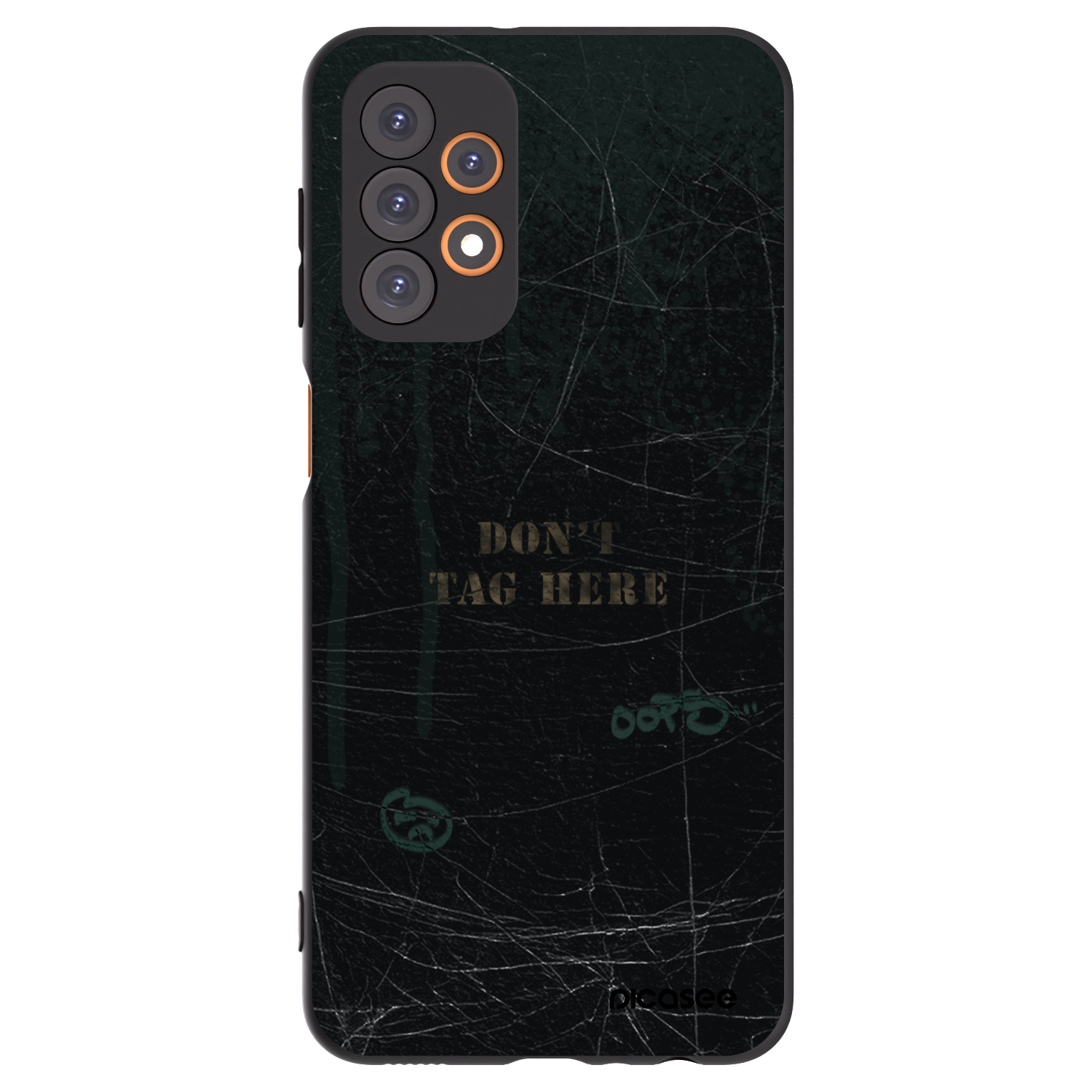 Picasee silikonový černý obal pro Samsung Galaxy A23 A236B 5G - DON´T TAG