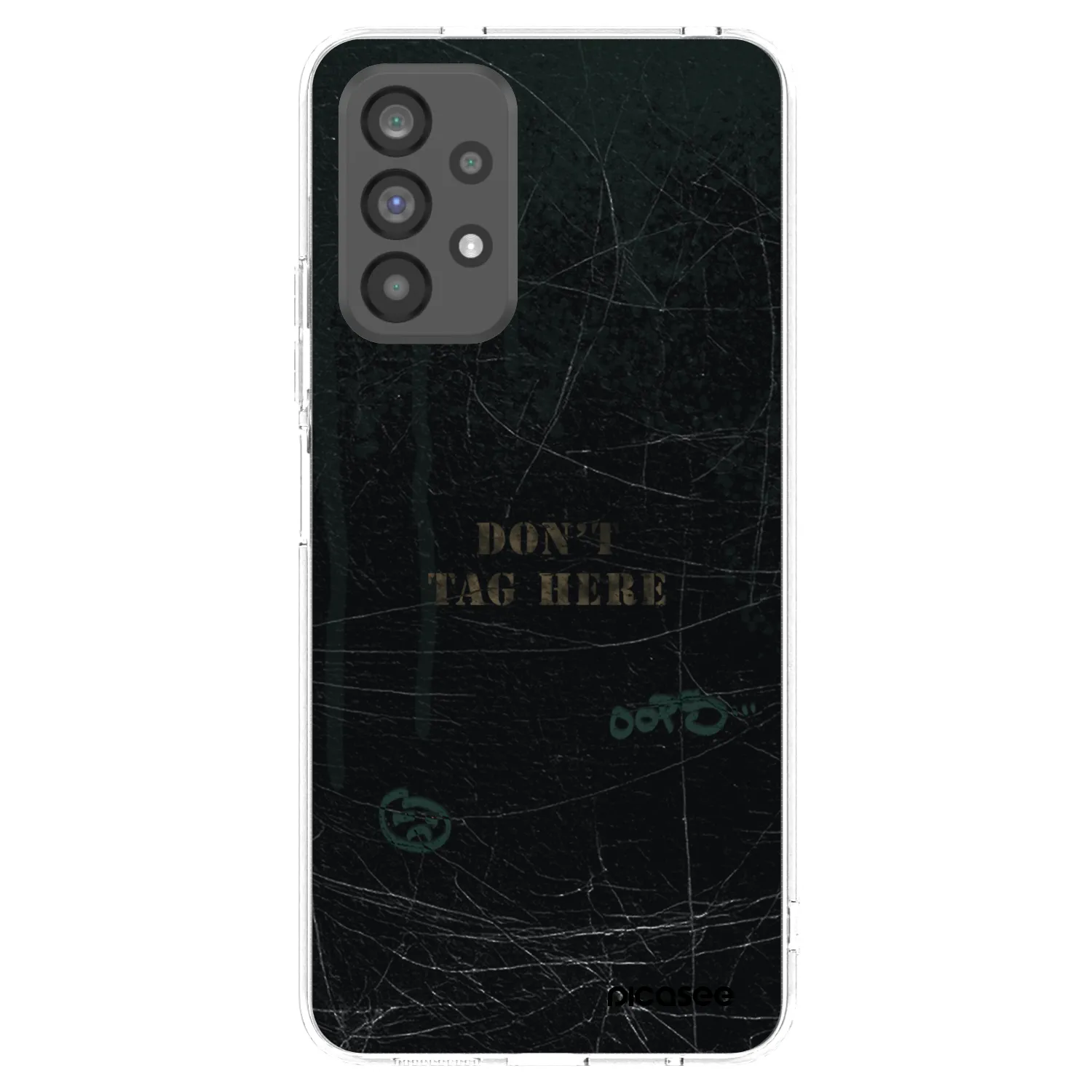 Picasee silikonový průhledný obal pro Samsung Galaxy A73 5G - DON´T TAG