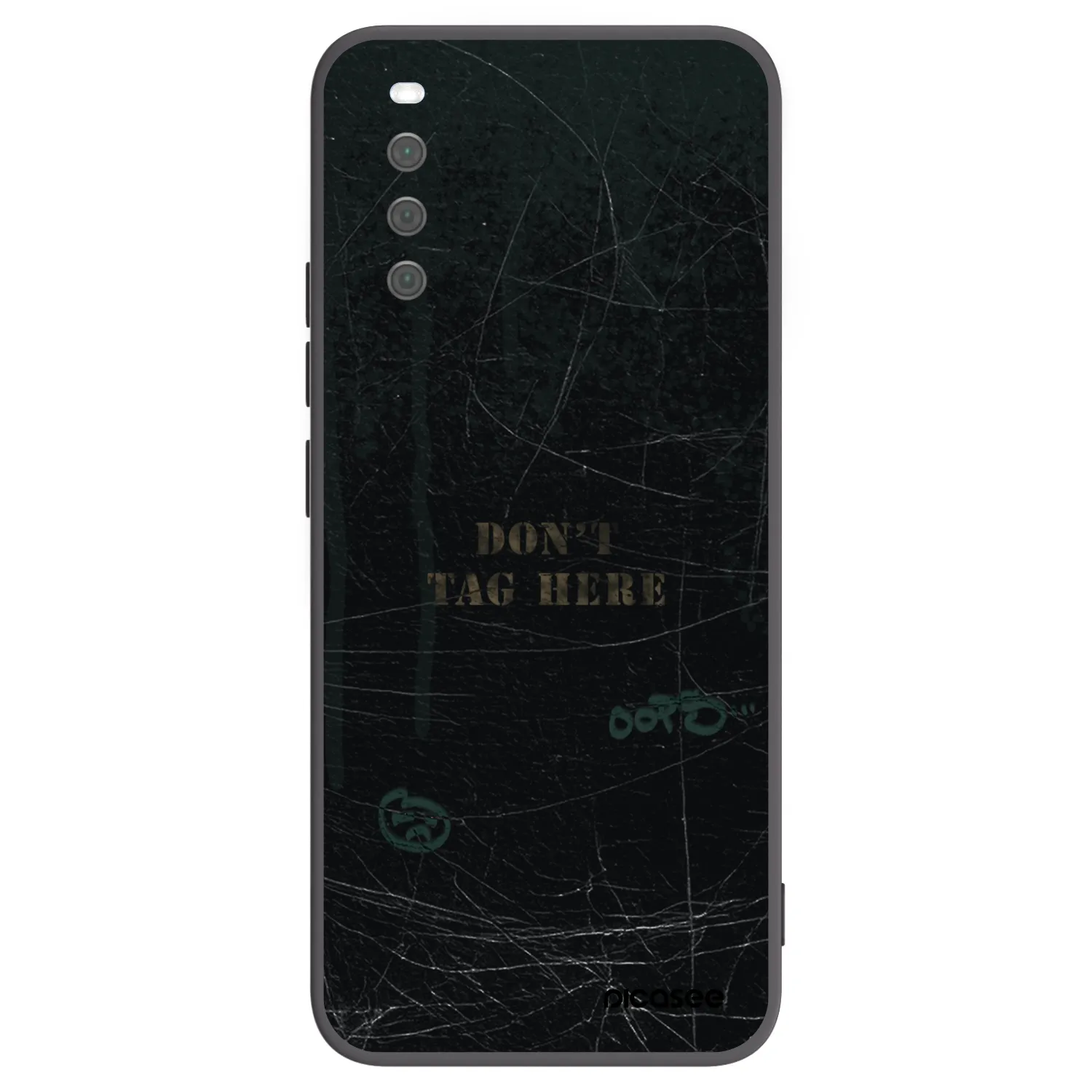 Picasee silikonový černý obal pro Sony Xperia 10 III - DON´T TAG