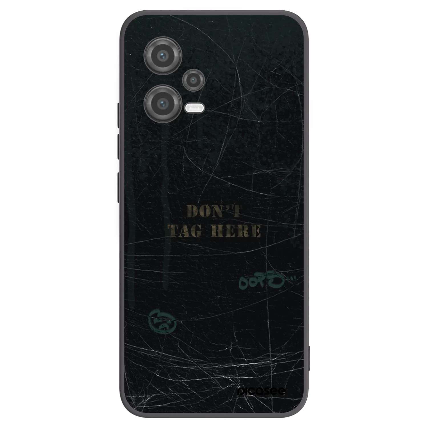 Picasee silikonový černý obal pro Xiaomi Poco X5 - DON´T TAG