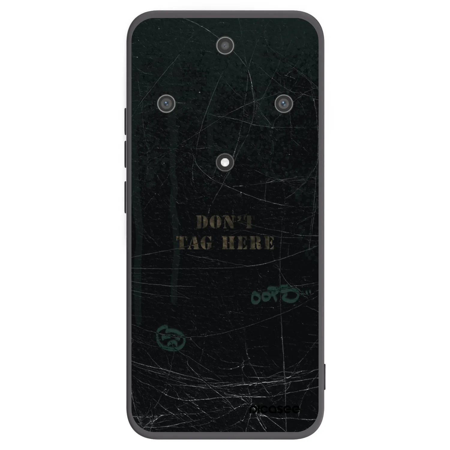 Picasee silikonový černý obal pro Honor Magic5 Lite 5G - DON´T TAG