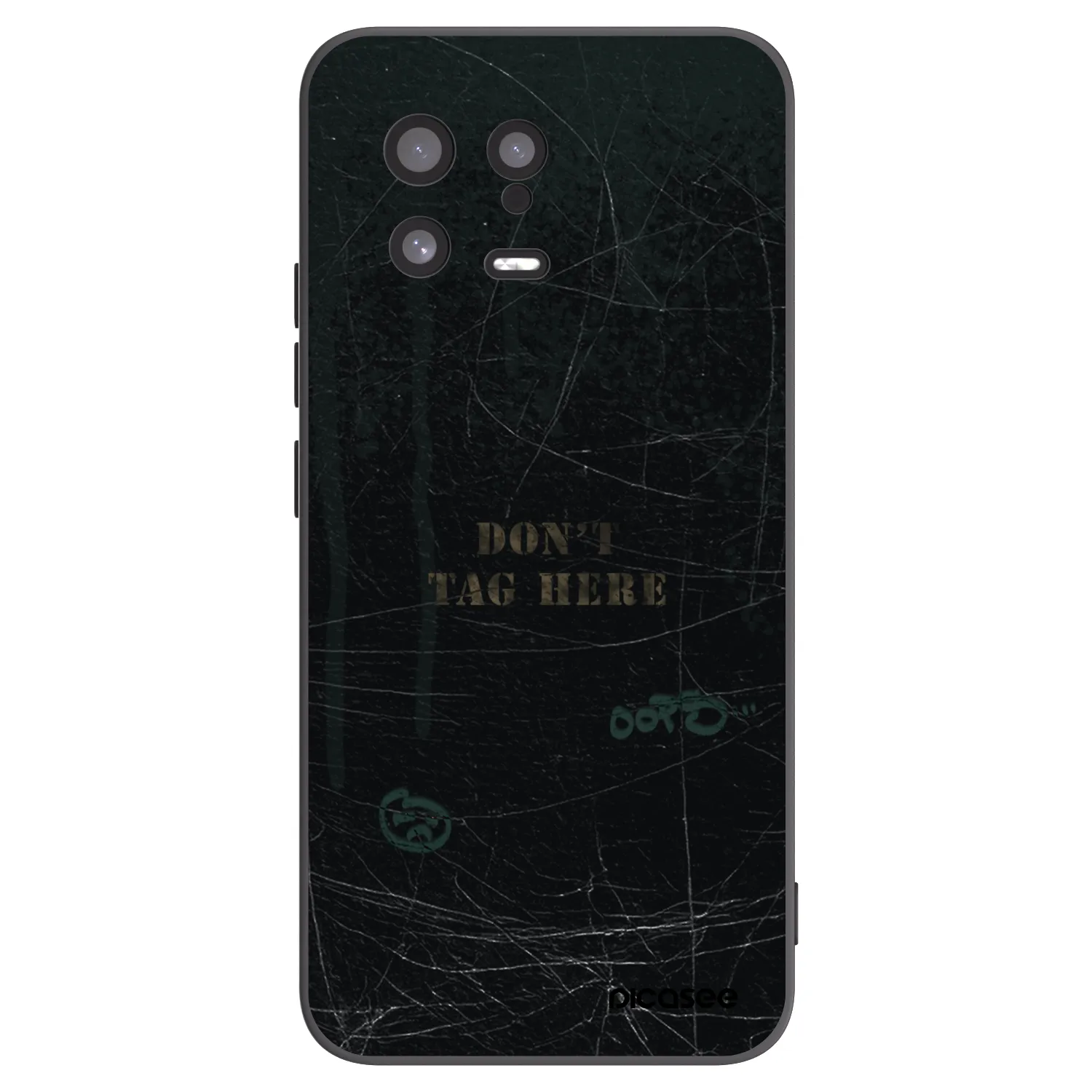 Picasee silikonový černý obal pro Xiaomi 13 - DON´T TAG