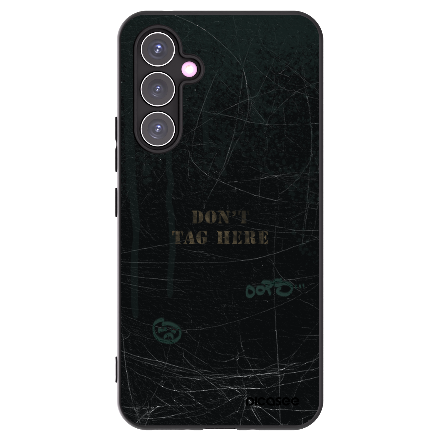 Picasee silikonový černý obal pro Samsung Galaxy A54 5G A546B - DON´T TAG