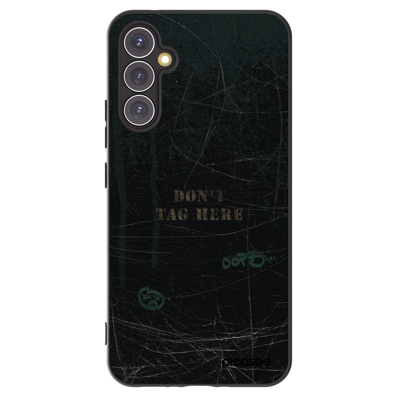 Picasee silikonový černý obal pro Samsung Galaxy A34 5G A346B - DON´T TAG