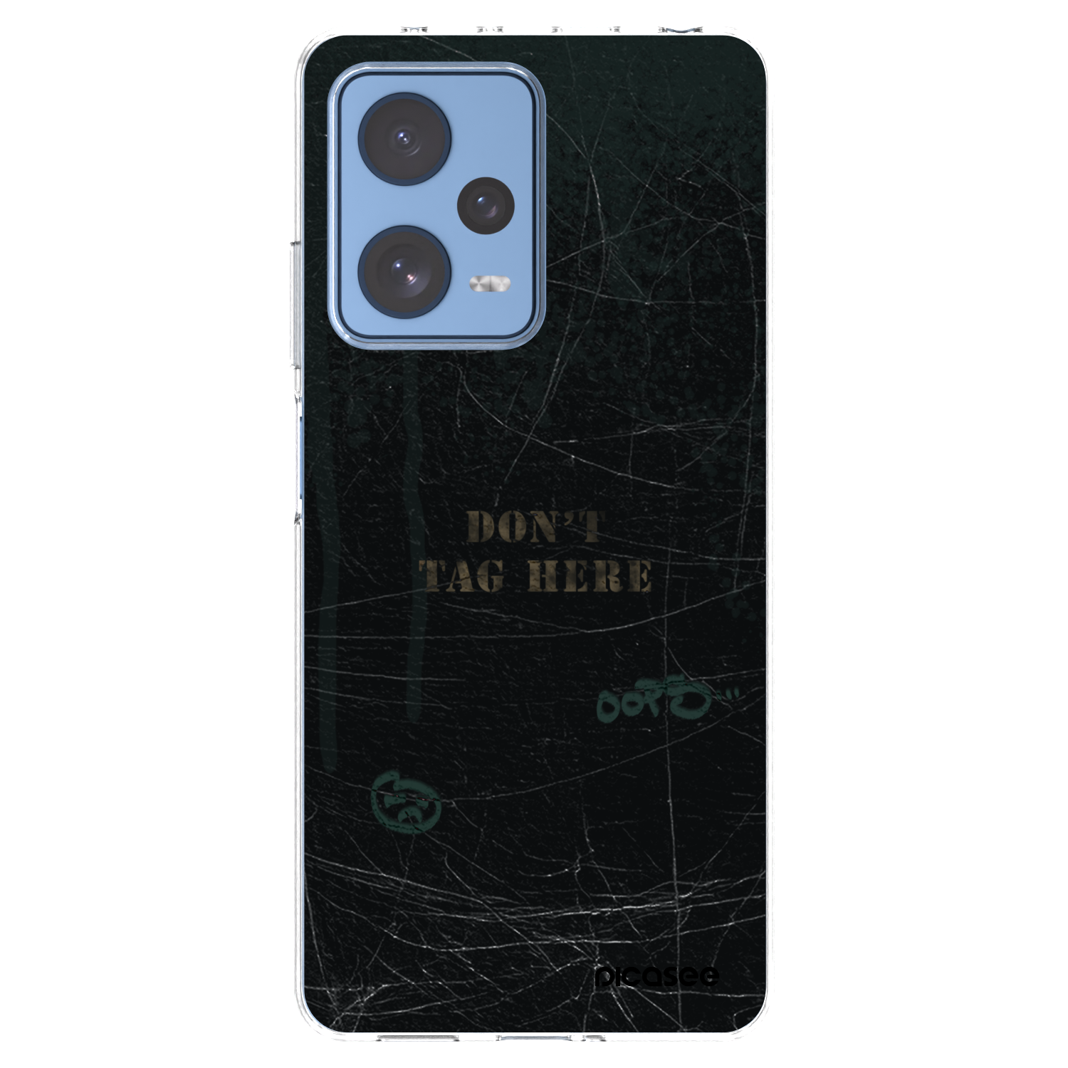 Picasee silikonový průhledný obal pro Xiaomi Redmi Note 12 Pro 5G - DON´T TAG