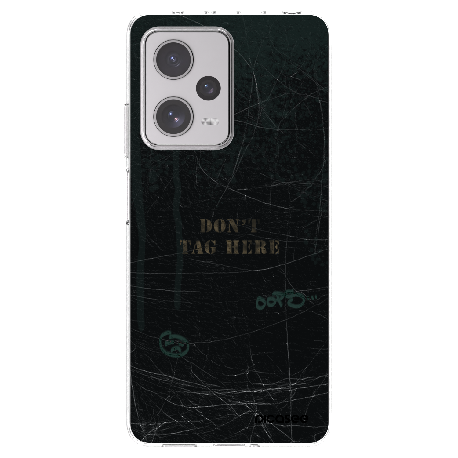 Picasee silikonový průhledný obal pro Xiaomi Redmi Note 12 Pro+ 5G - DON´T TAG