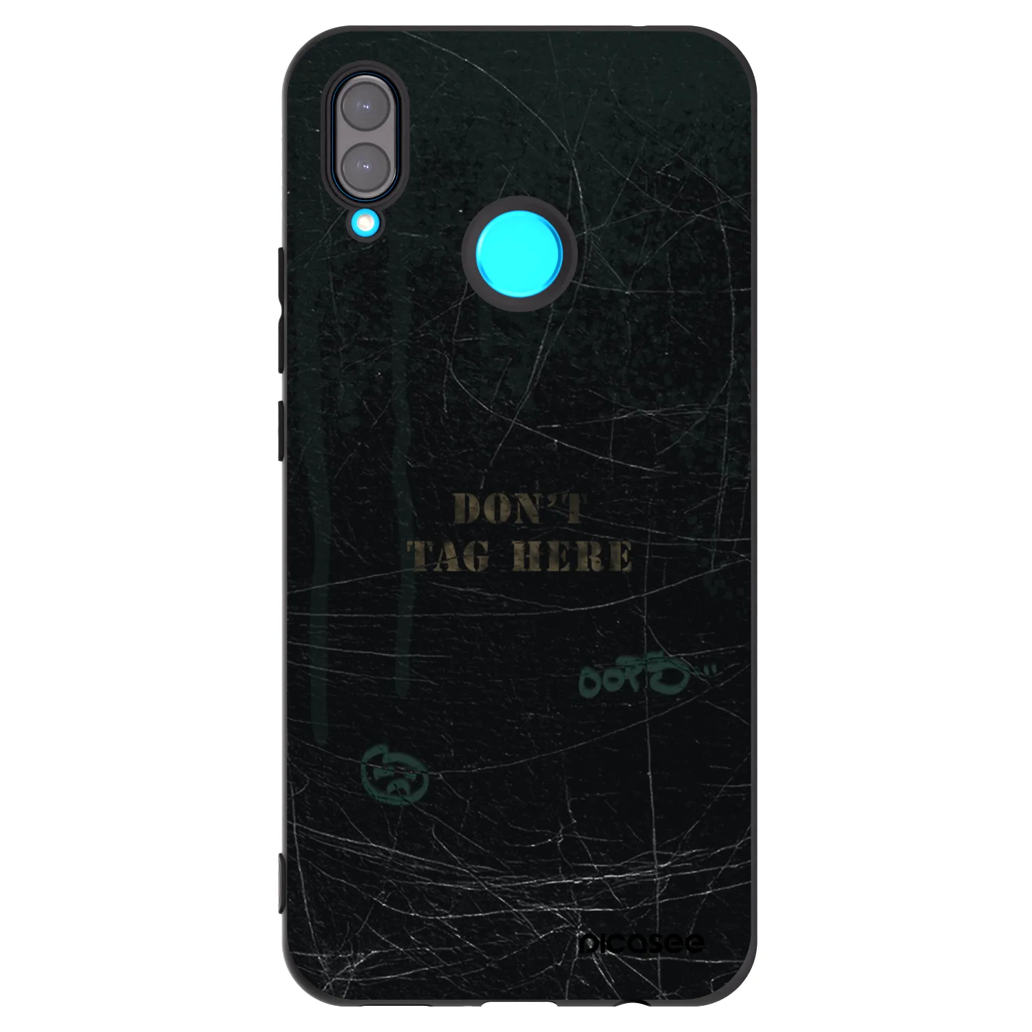 Picasee silikonový černý obal pro Huawei Nova 3 - DON´T TAG
