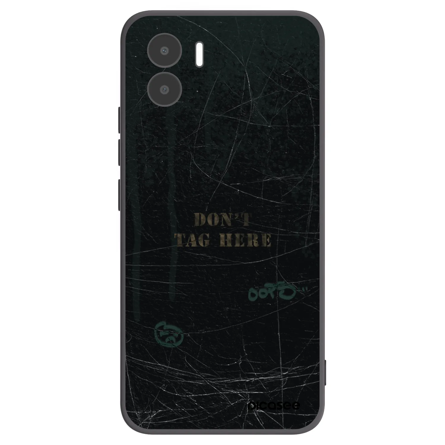 Picasee silikonový černý obal pro Xiaomi Redmi A2 - DON´T TAG