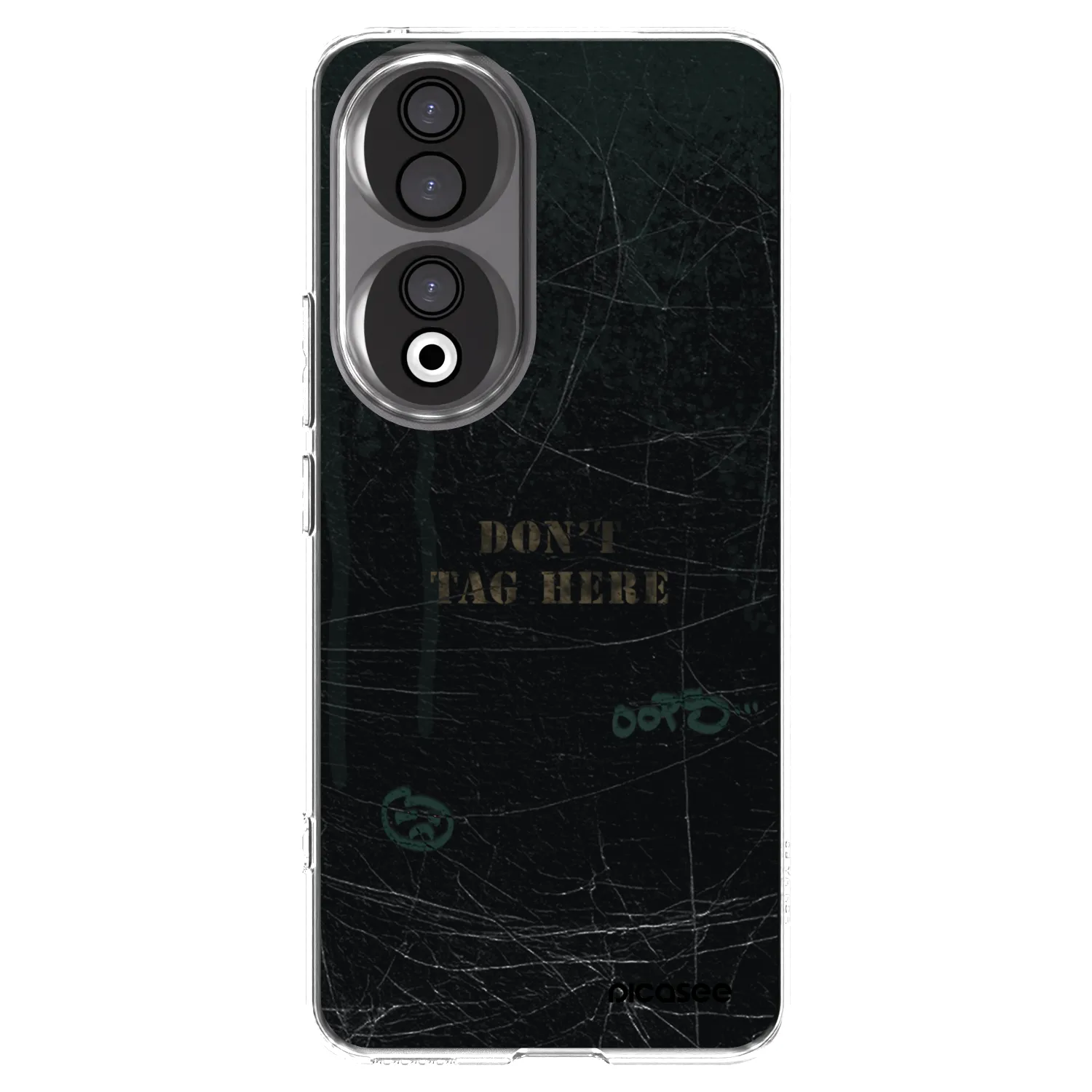 Picasee silikonový průhledný obal pro Honor 90 5G - DON´T TAG