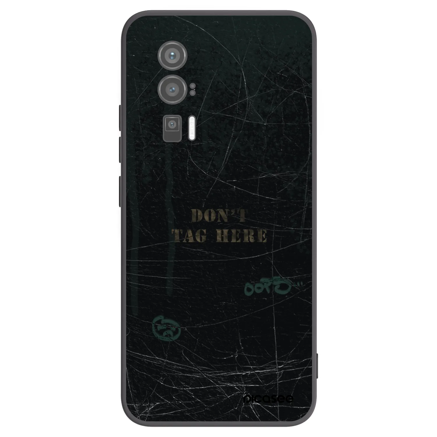 Picasee silikonový černý obal pro Xiaomi Poco F5 Pro 5G - DON´T TAG