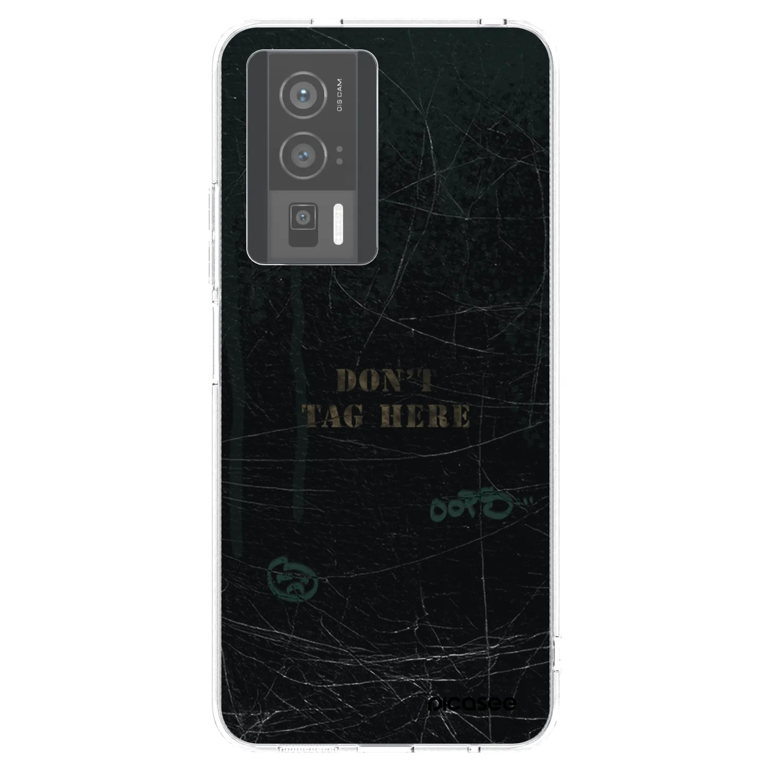 Picasee silikonový průhledný obal pro Xiaomi Poco F5 Pro 5G - DON´T TAG