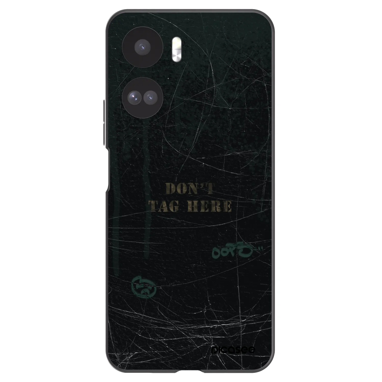 Picasee silikonový černý obal pro Honor 90 Lite 5G - DON´T TAG