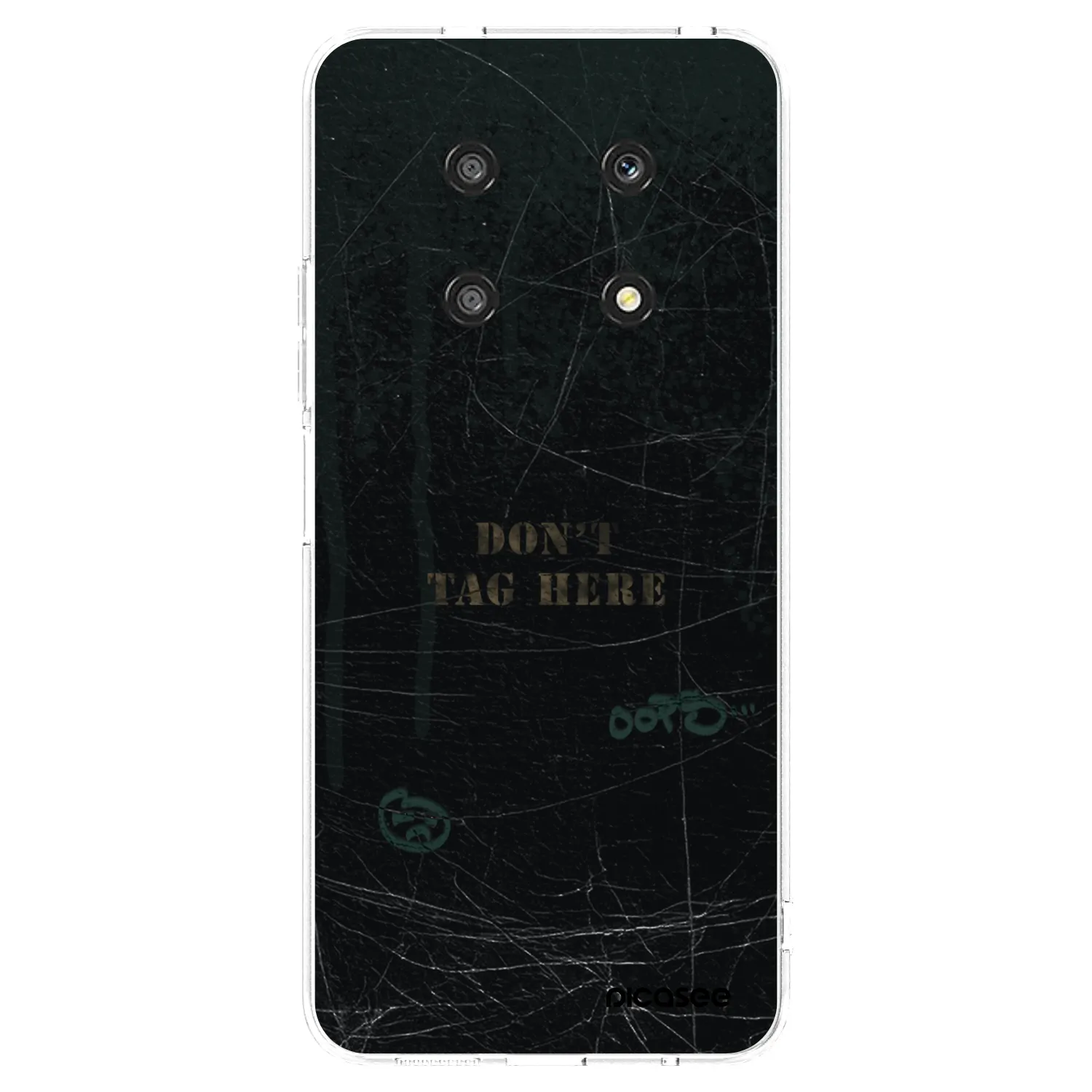 Picasee silikonový průhledný obal pro Honor Magic4 Lite 5G - DON´T TAG