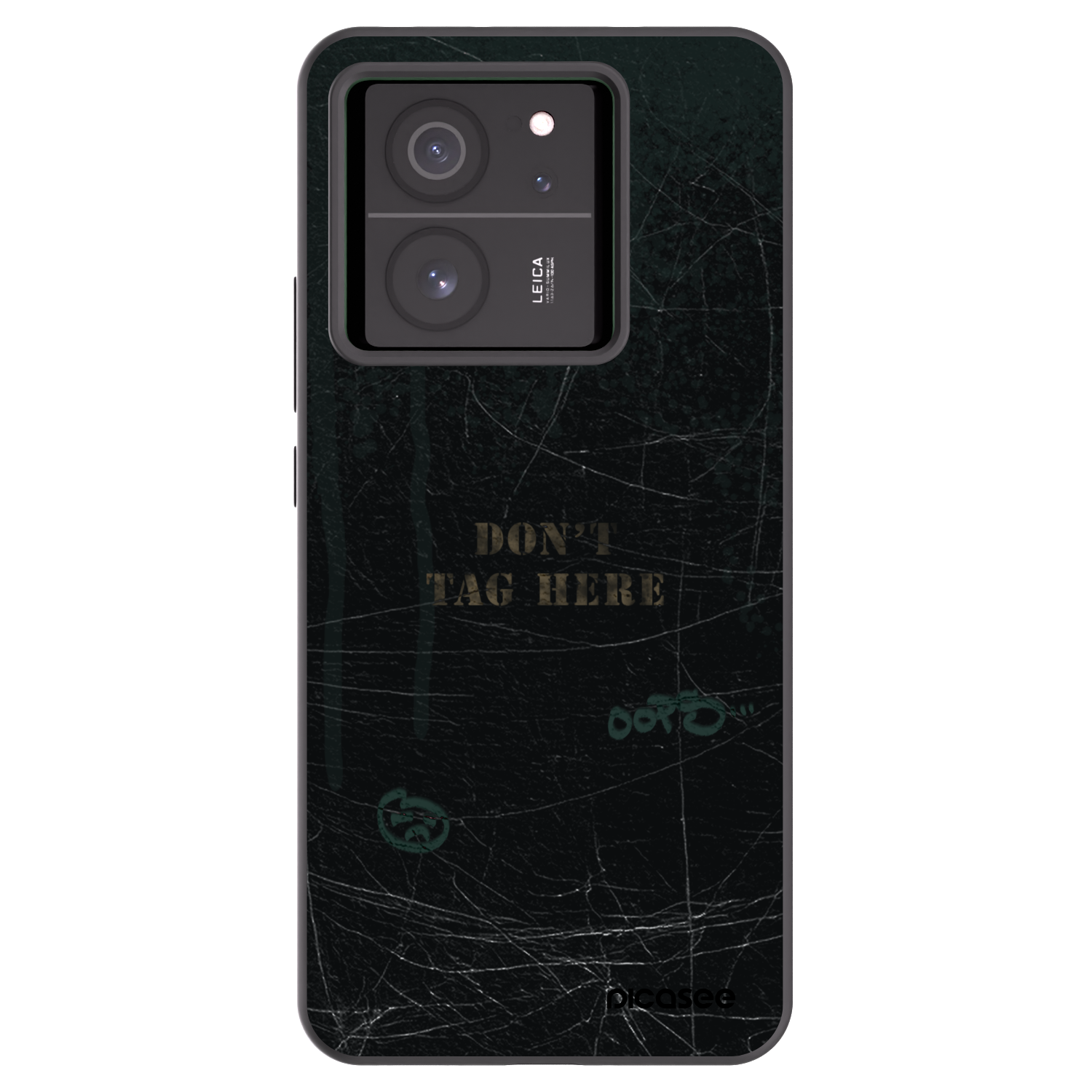 Picasee silikonový černý obal pro Xiaomi 13T - DON´T TAG