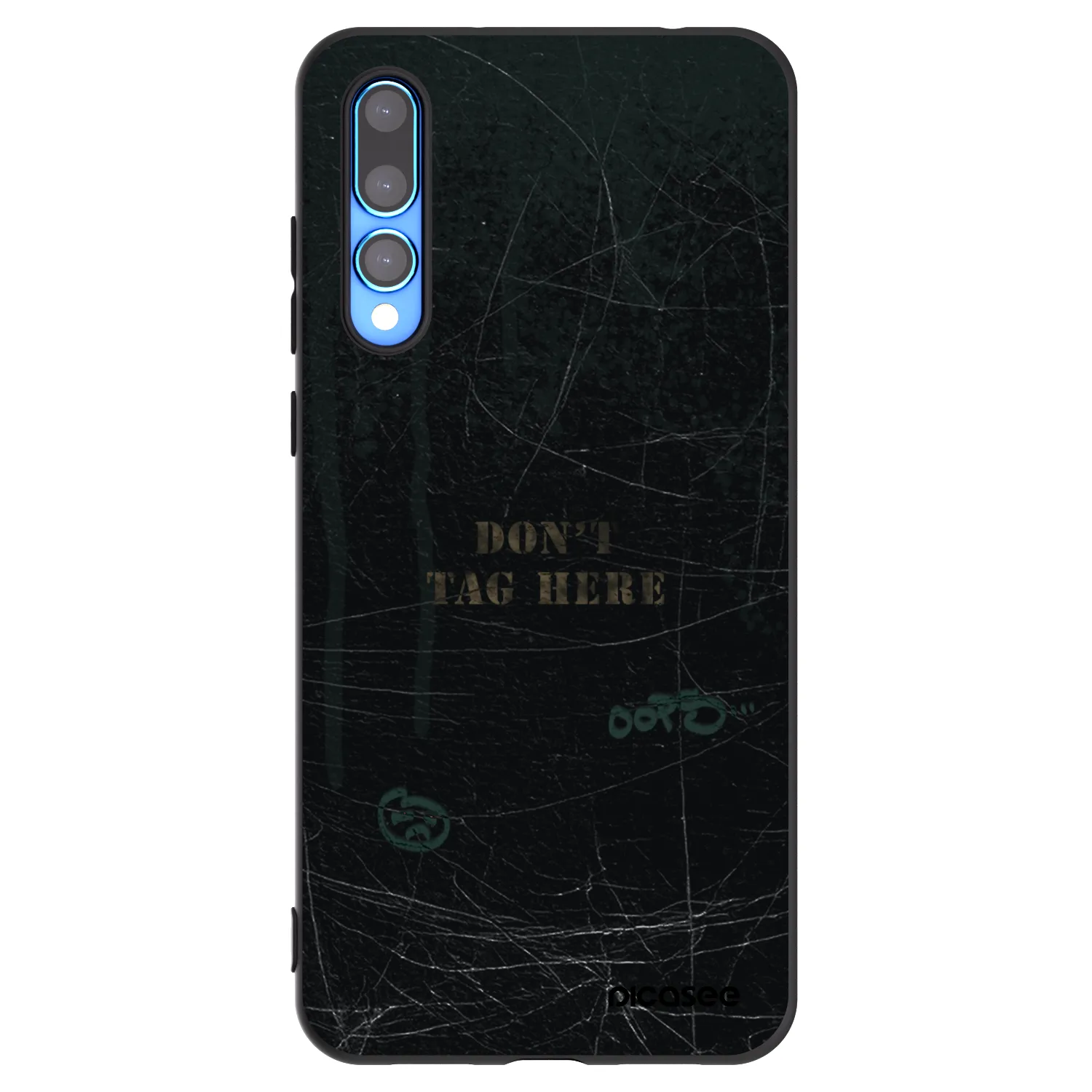 Picasee silikonový černý obal pro Huawei P20 Pro - DON´T TAG