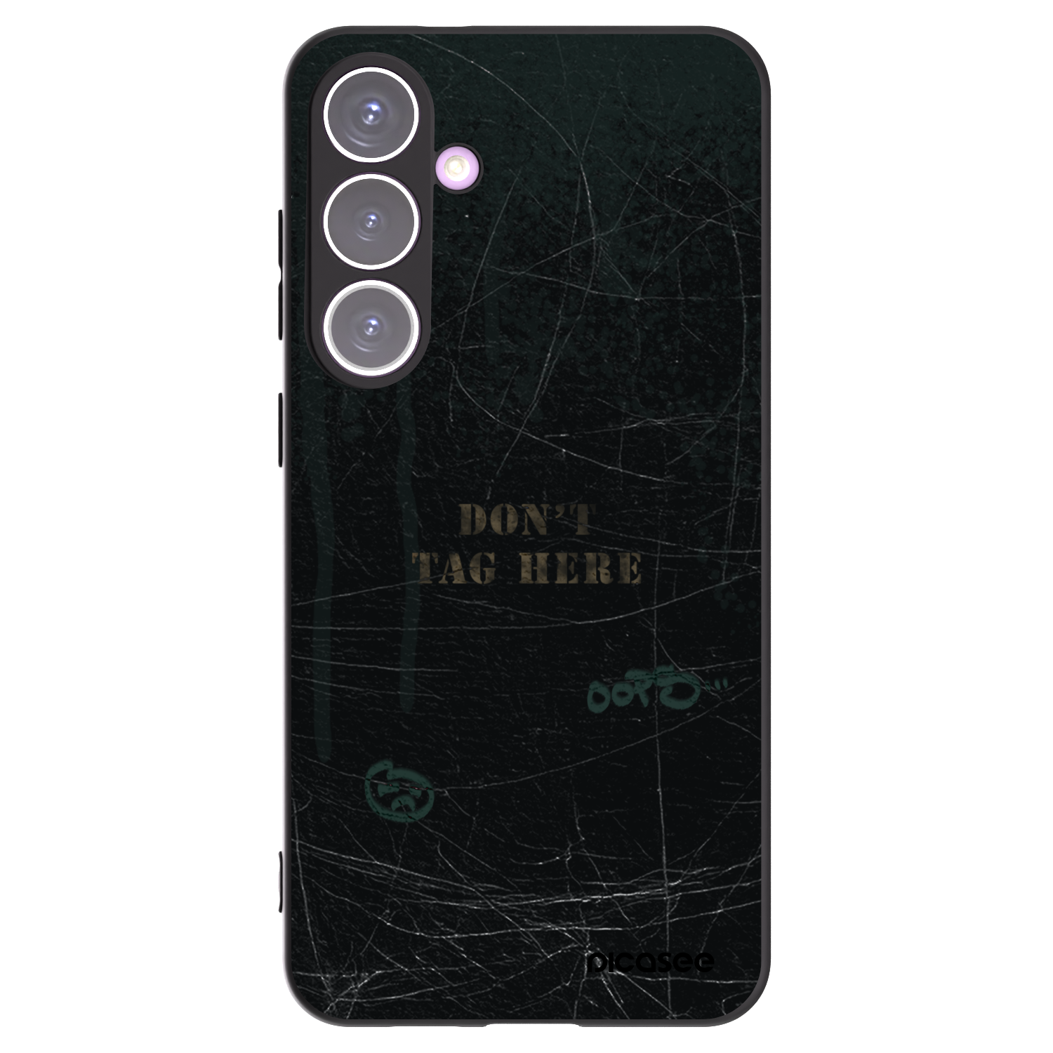Picasee silikonový černý obal pro Samsung Galaxy S24+ S926B 5G - DON´T TAG