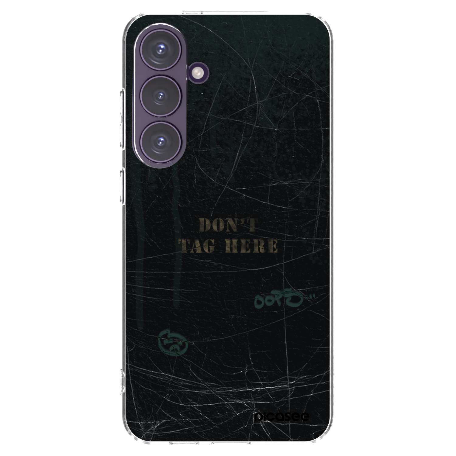 Picasee silikonový průhledný obal pro Samsung Galaxy S24+ S926B 5G - DON´T TAG