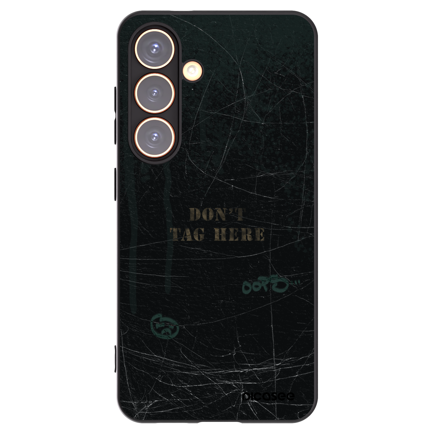 Picasee silikonový černý obal pro Samsung Galaxy S24 S921B 5G - DON´T TAG