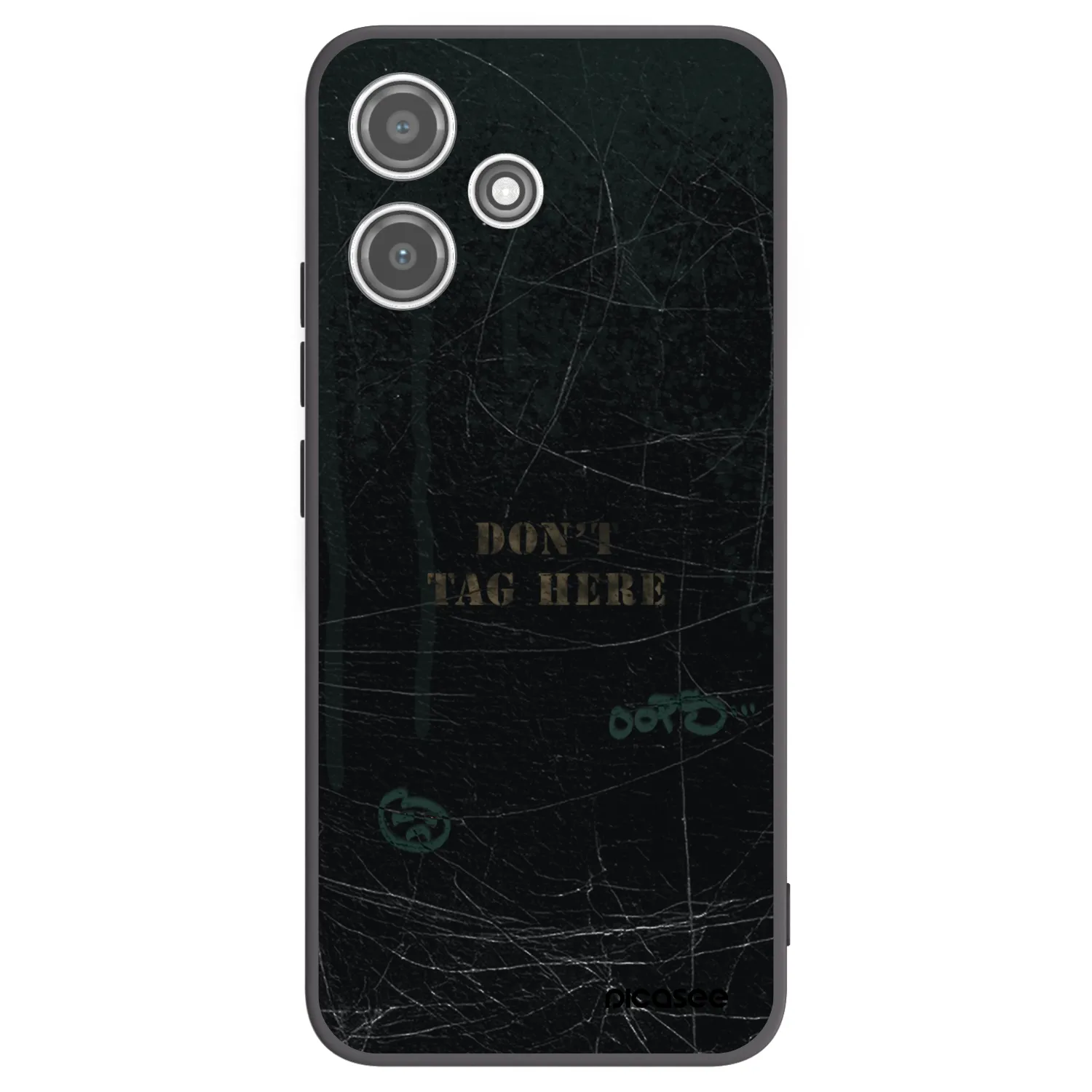 Picasee silikonový černý obal pro Xiaomi Redmi 12 5G - DON´T TAG