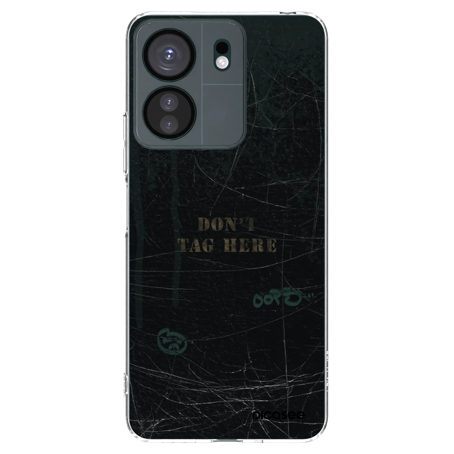 Picasee silikonový průhledný obal pro Xiaomi Redmi 13C 4G - DON´T TAG