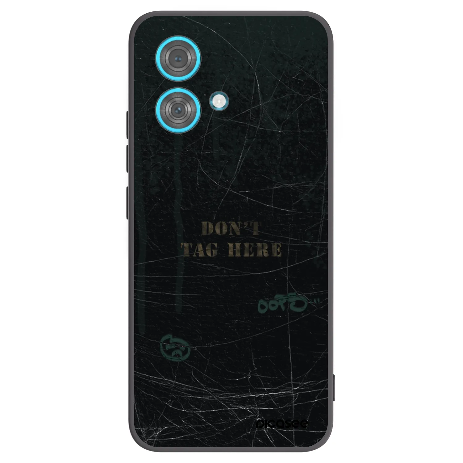 Picasee silikonový černý obal pro Motorola Edge 40 Neo - DON´T TAG