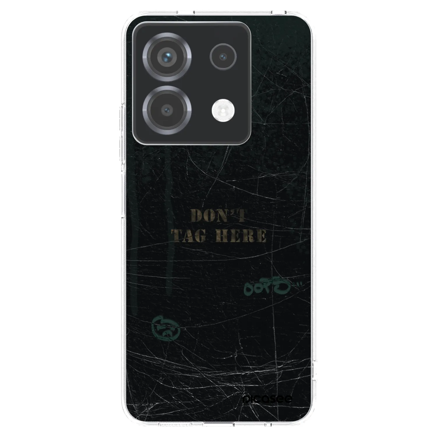 Picasee silikonový průhledný obal pro Xiaomi Poco X6 - DON´T TAG