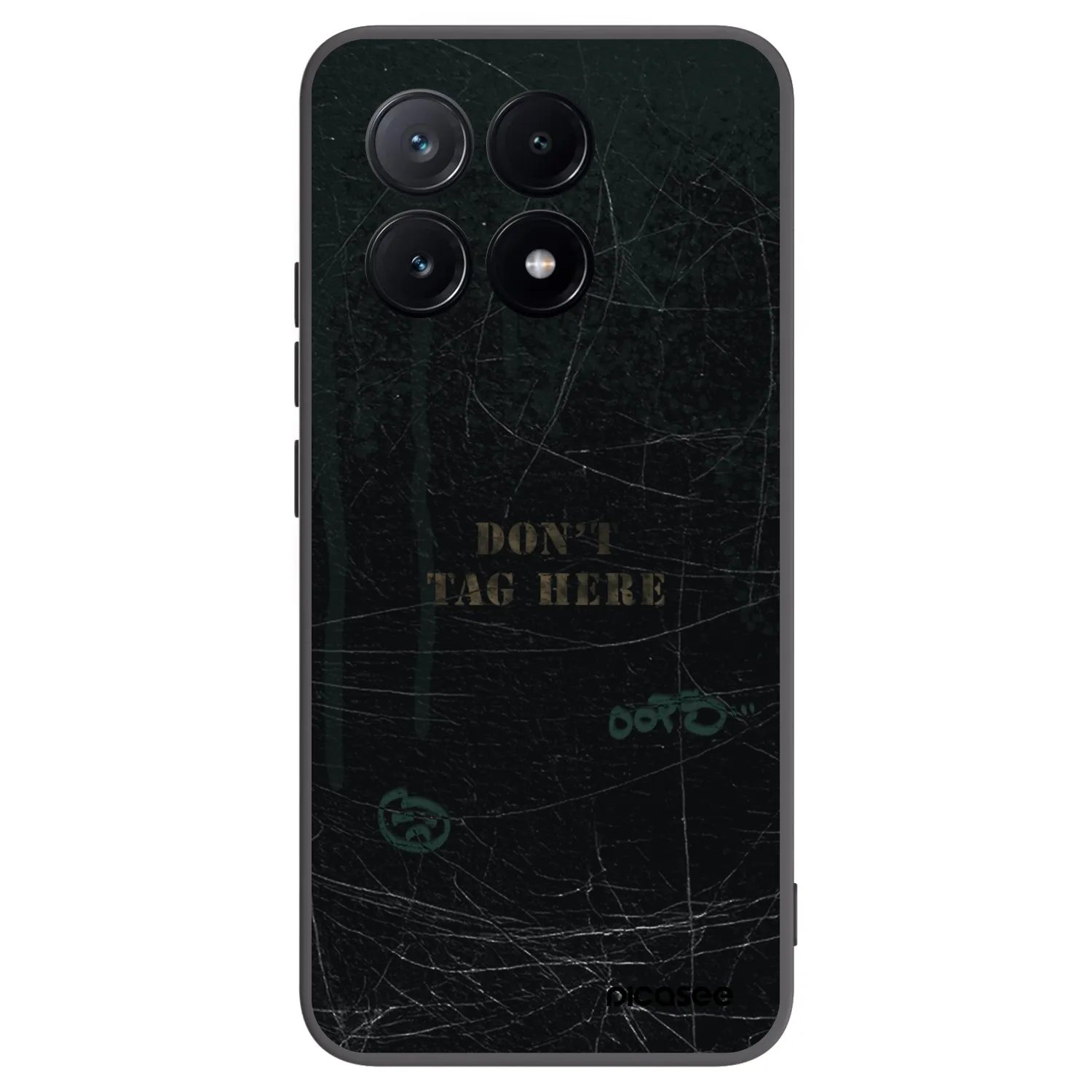 Picasee silikonový černý obal pro Xiaomi Poco X6 Pro - DON´T TAG