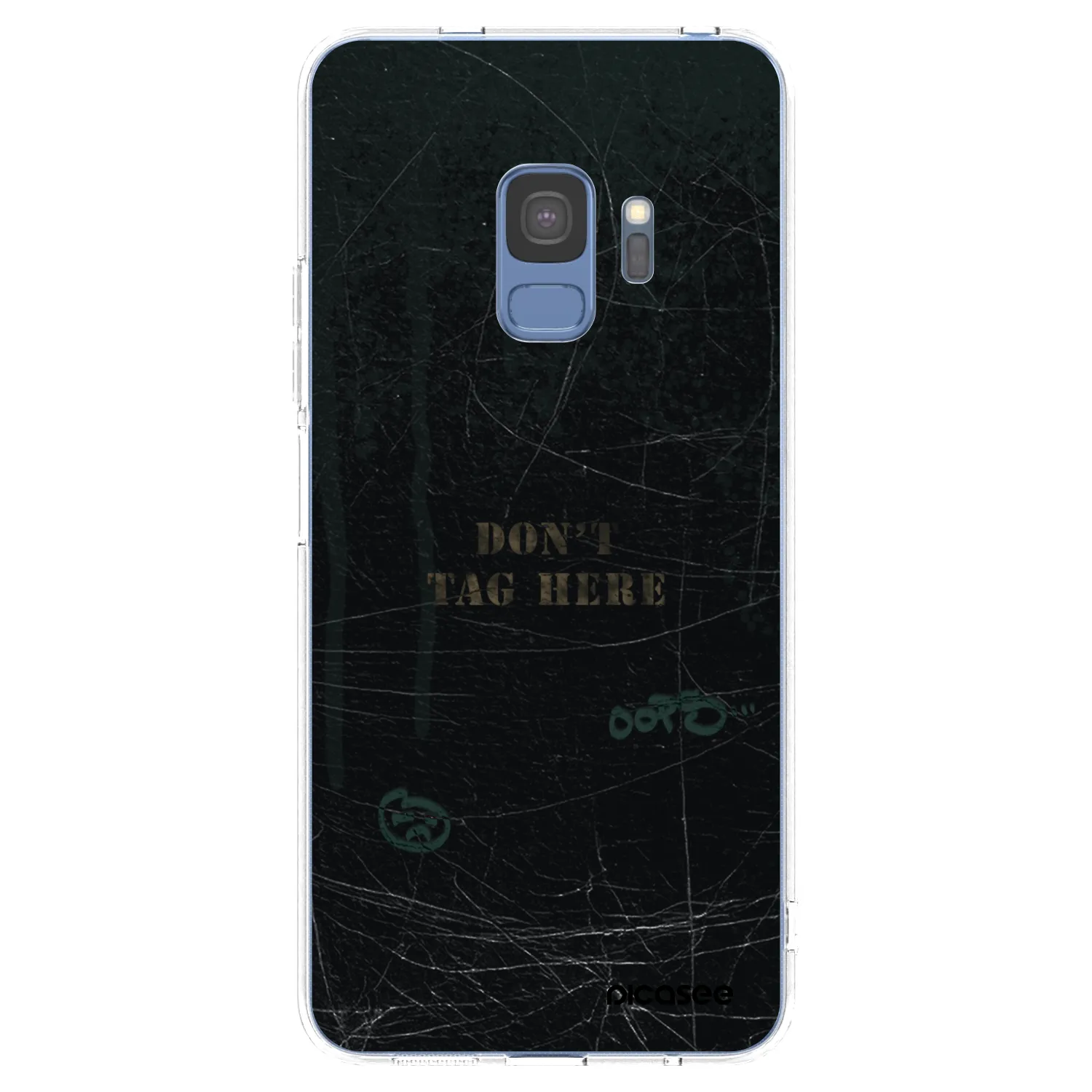 Picasee silikonový průhledný obal pro Samsung Galaxy S9 G960F - DON´T TAG
