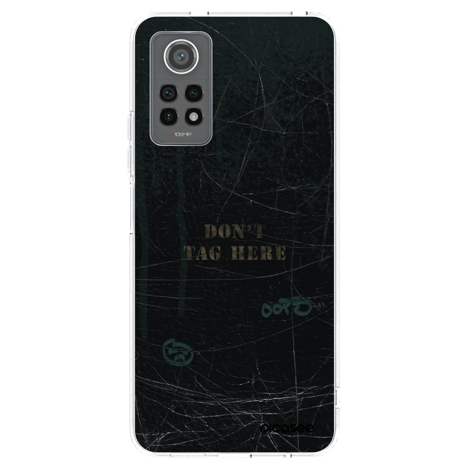 Picasee silikonový průhledný obal pro Xiaomi Redmi Note 12 Pro 4G - DON´T TAG