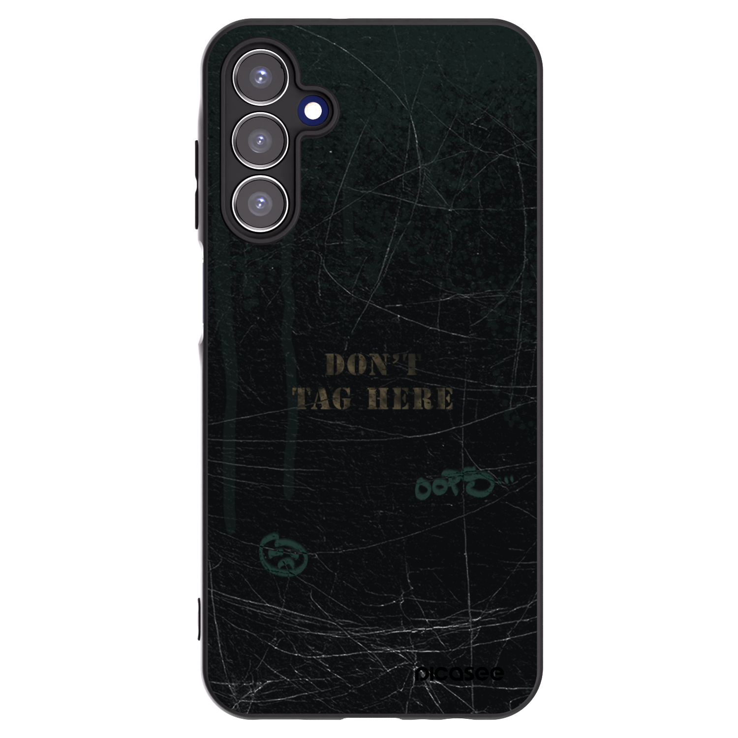 Picasee silikonový černý obal pro Samsung Galaxy A15 A155F 4G - DON´T TAG