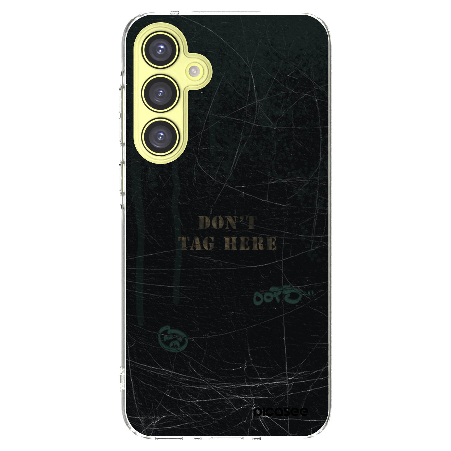 Picasee silikonový průhledný obal pro Samsung Galaxy A35 5G A356B - DON´T TAG