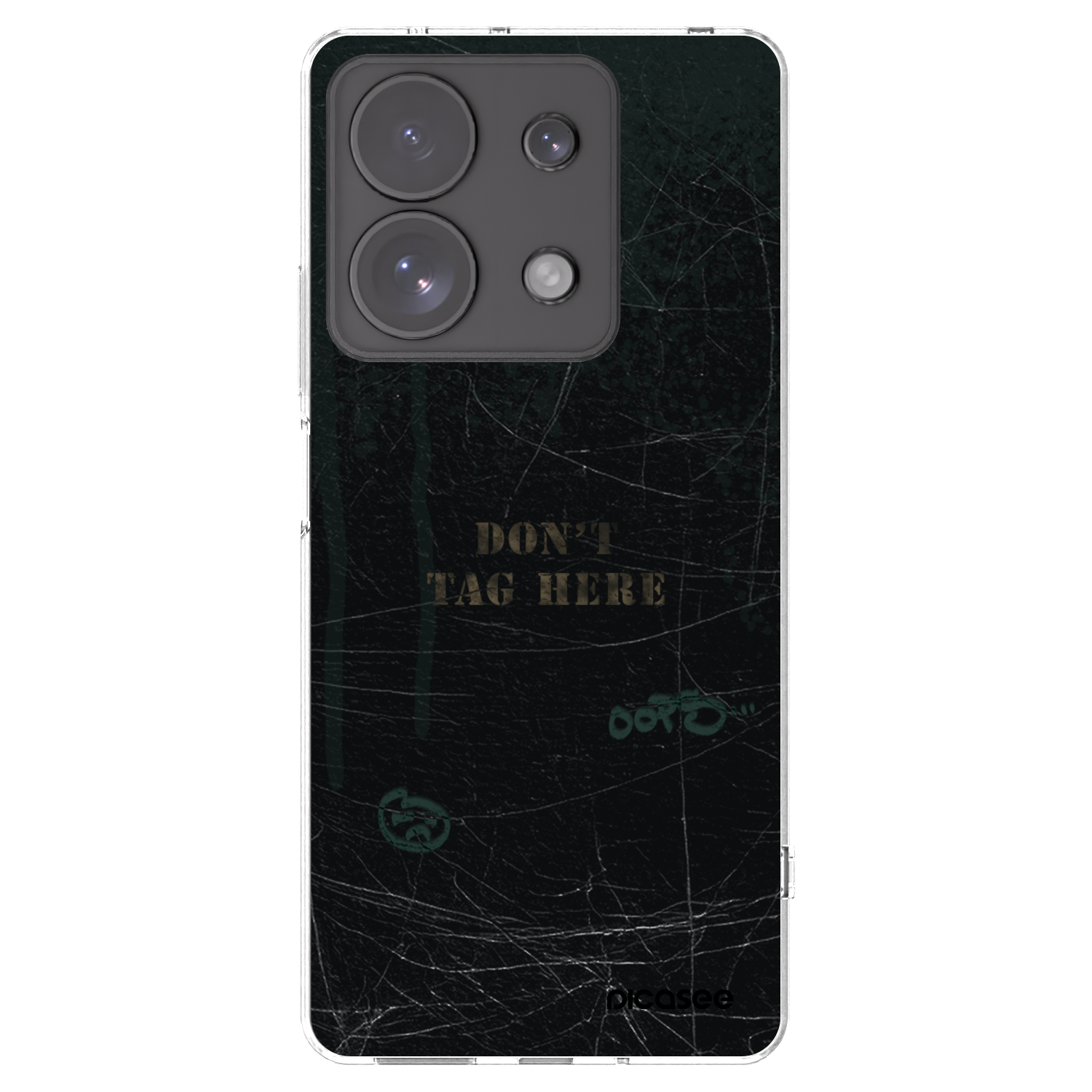 Picasee silikonový průhledný obal pro Xiaomi Redmi Note 13 Pro 4G - DON´T TAG