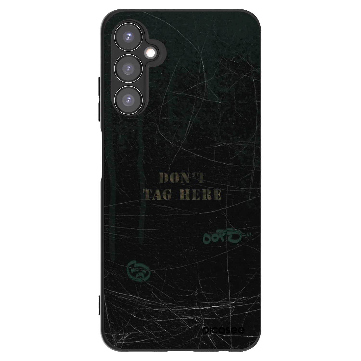 Picasee silikonový černý obal pro Samsung Galaxy A05s A057G - DON´T TAG