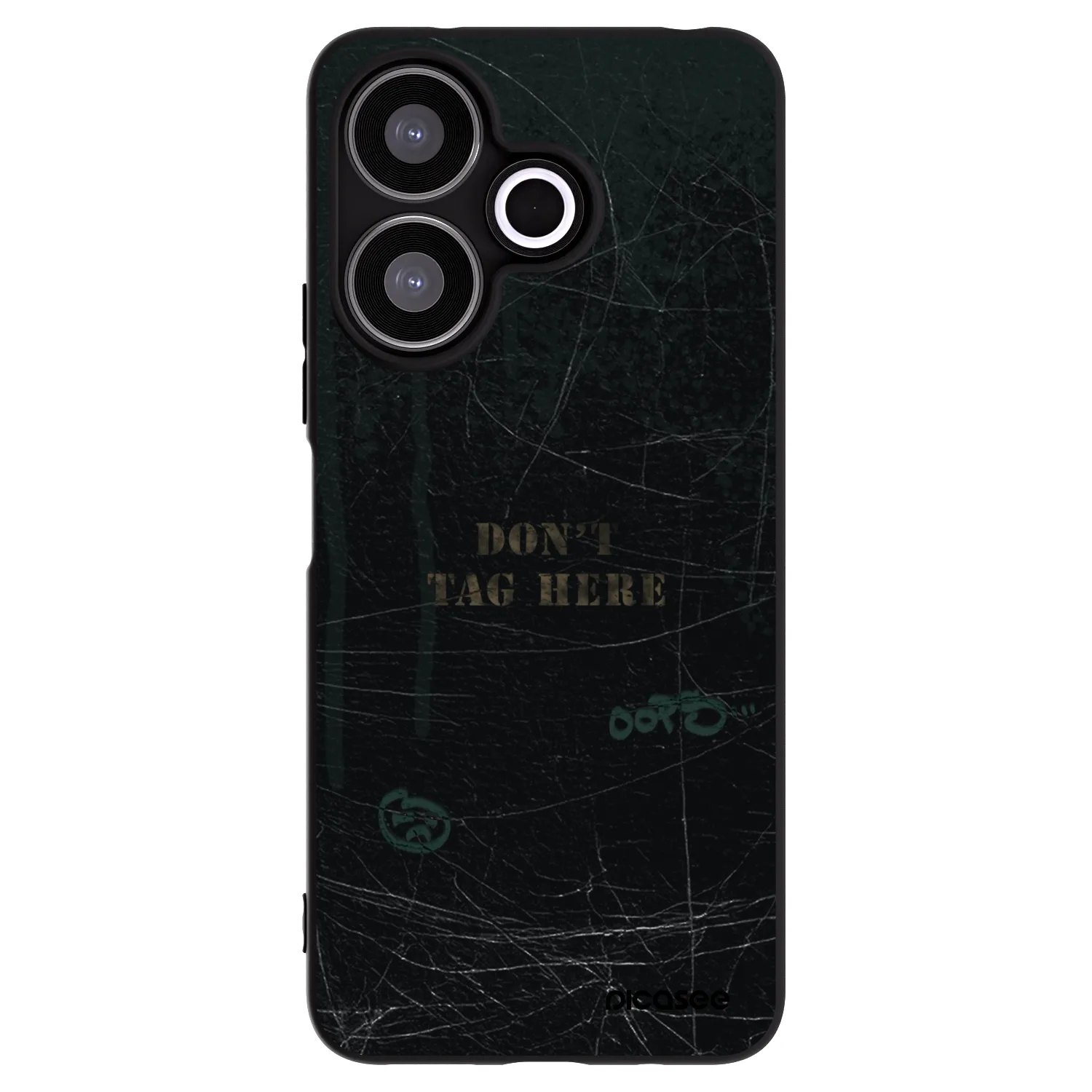Picasee silikonový černý obal pro Xiaomi Redmi 13 4G - DON´T TAG