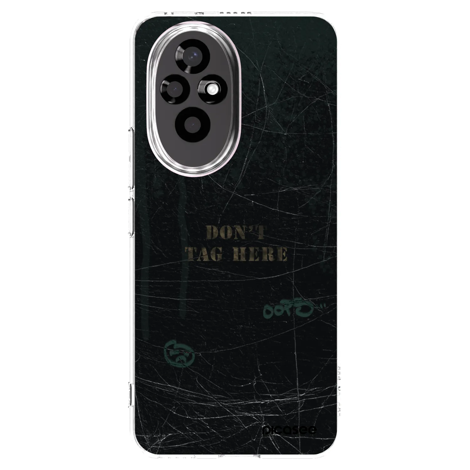 Picasee silikonový průhledný obal pro Honor 200 Pro 5G - DON´T TAG
