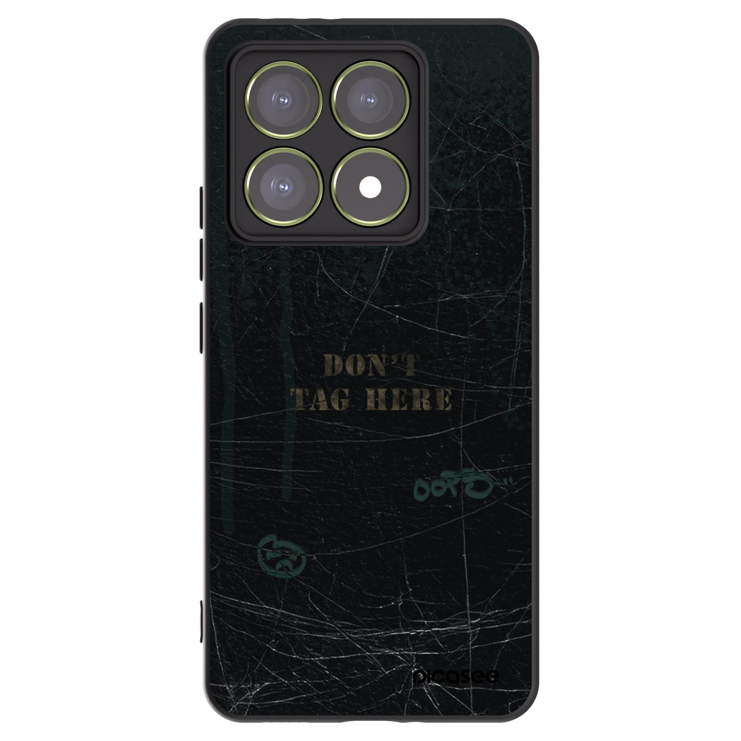 Picasee silikonový černý obal pro Xiaomi 14T - DON´T TAG