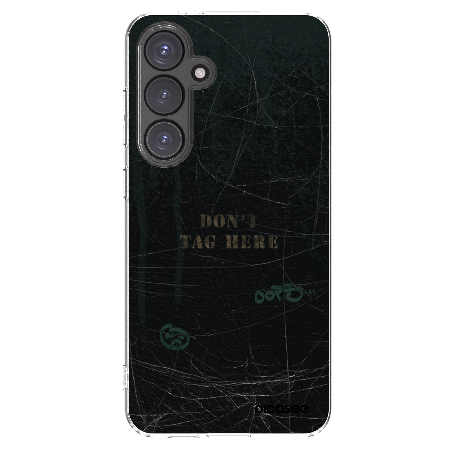 Picasee silikonový průhledný obal pro Samsung Galaxy S24 FE S721B - DON´T TAG