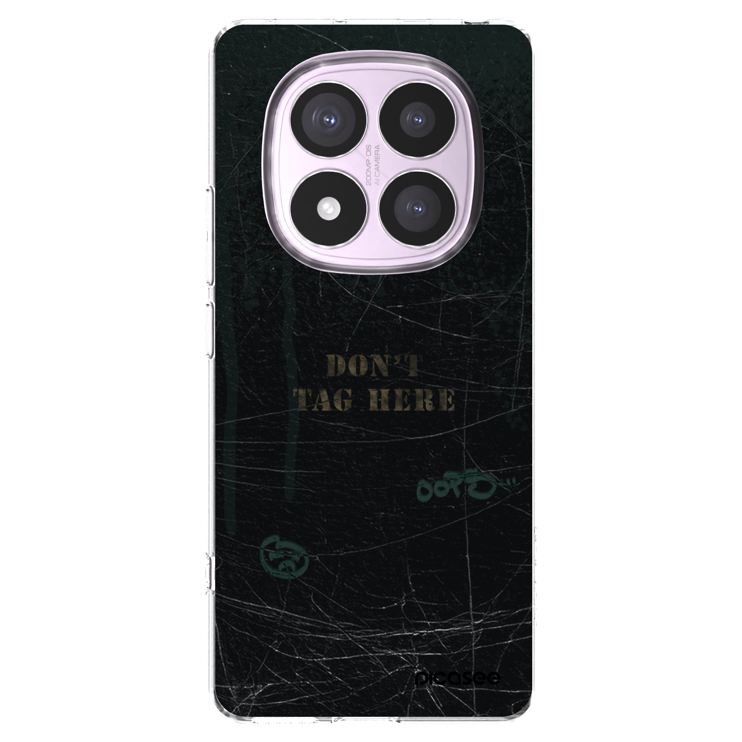 Picasee silikonový průhledný obal pro Xiaomi Redmi Note 14 Pro 5G - DON´T TAG